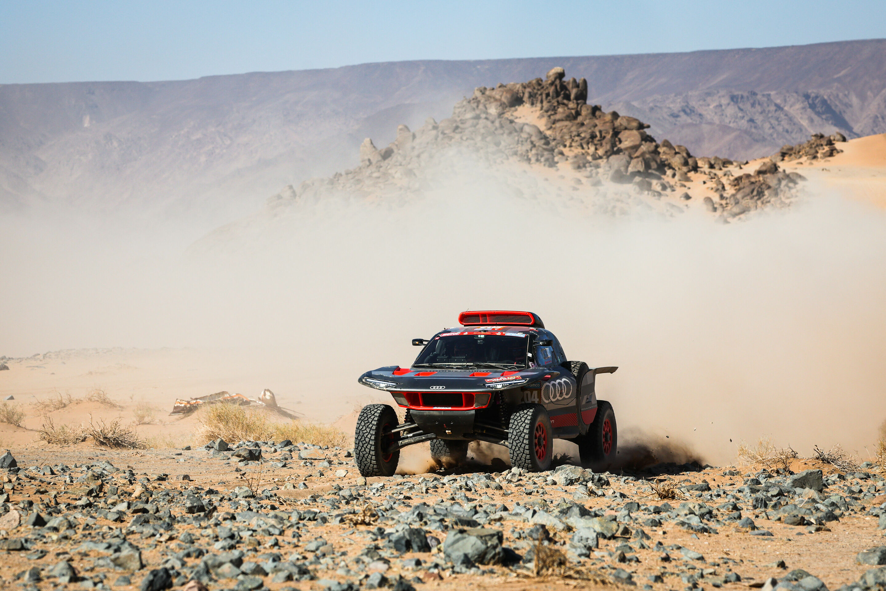 Dakar Rally 2024 - Audi RS Q e-tron #204 (Team Audi Sport), Carlos Sainz/Lucas Cruz