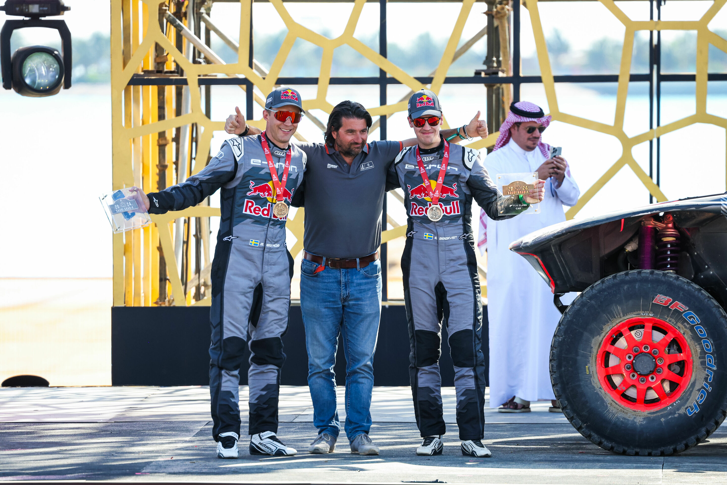 Dakar Rally 2024 - Mattias Ekström, David Castera, Emil Bergkvist