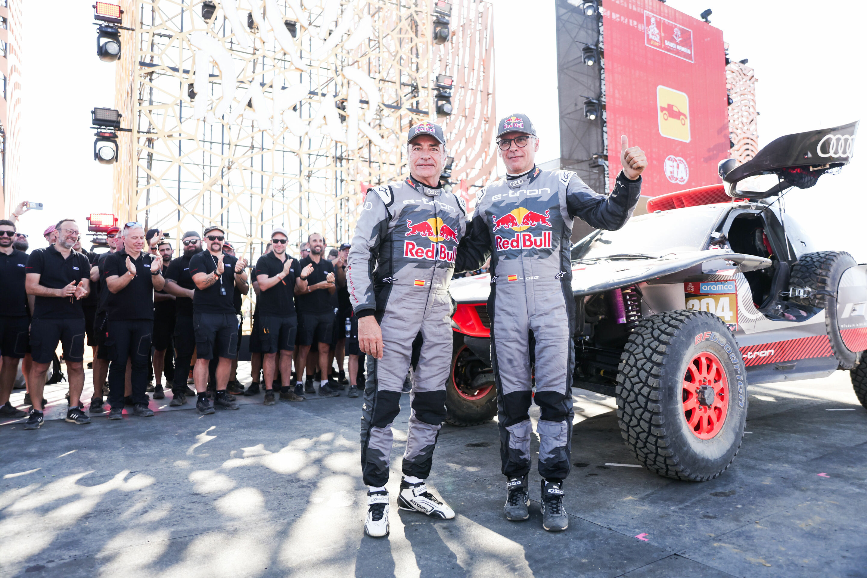 Dakar Rally 2024 - Carlos Sainz, Lucas Cruz