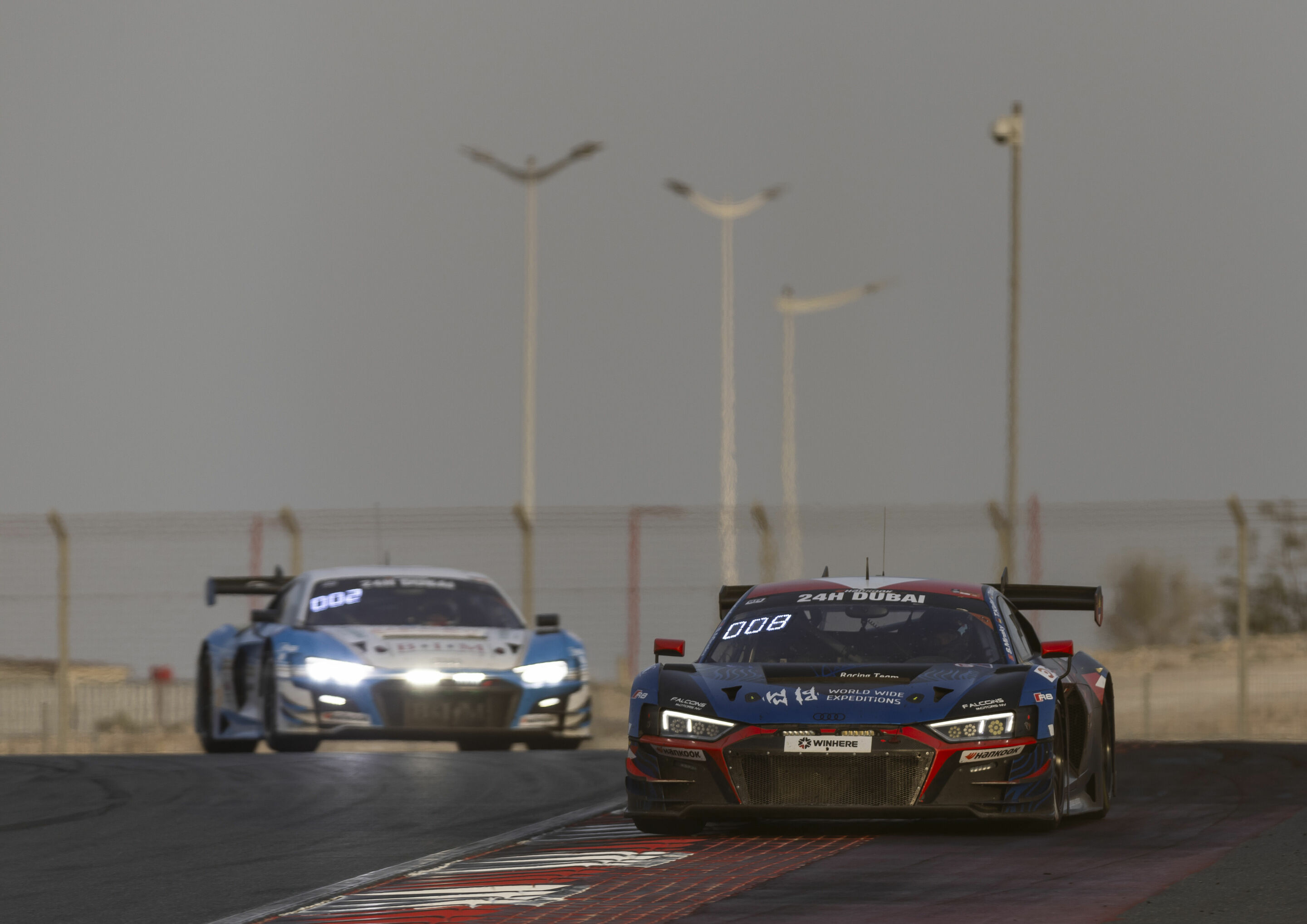 24h Dubai 2024 - Audi R8 LMS #21 (Haas Racing Team), Mathieu Detry/Thomas Kiefer/Torsten Kratz/Stanislav Minsky/Miika Panu