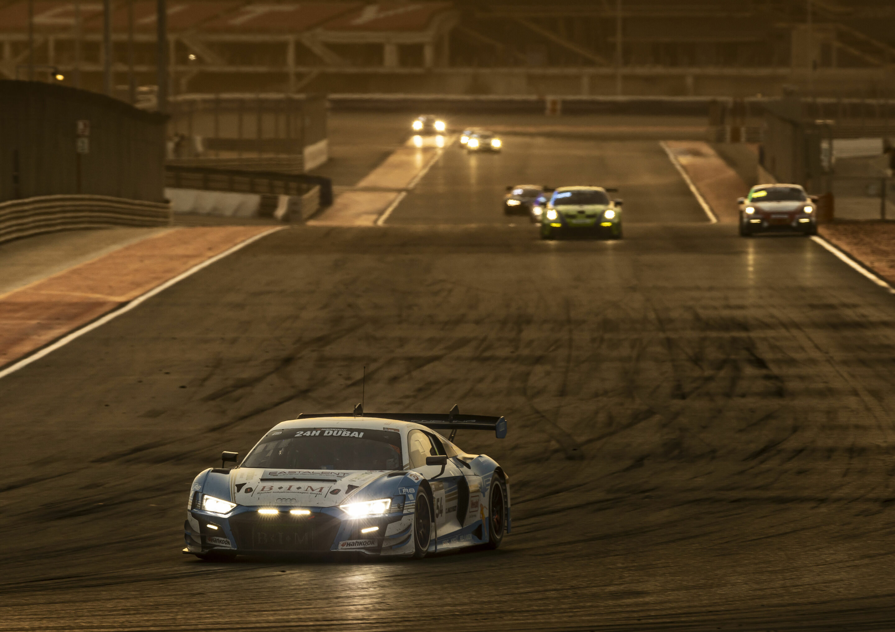 24h Dubai 2024 - Audi R8 LMS #54 (Eastalent Racing), Christopher Haase/Gilles Magnus/Simon Reicher/Markus Winkelhock/Mike Zhou