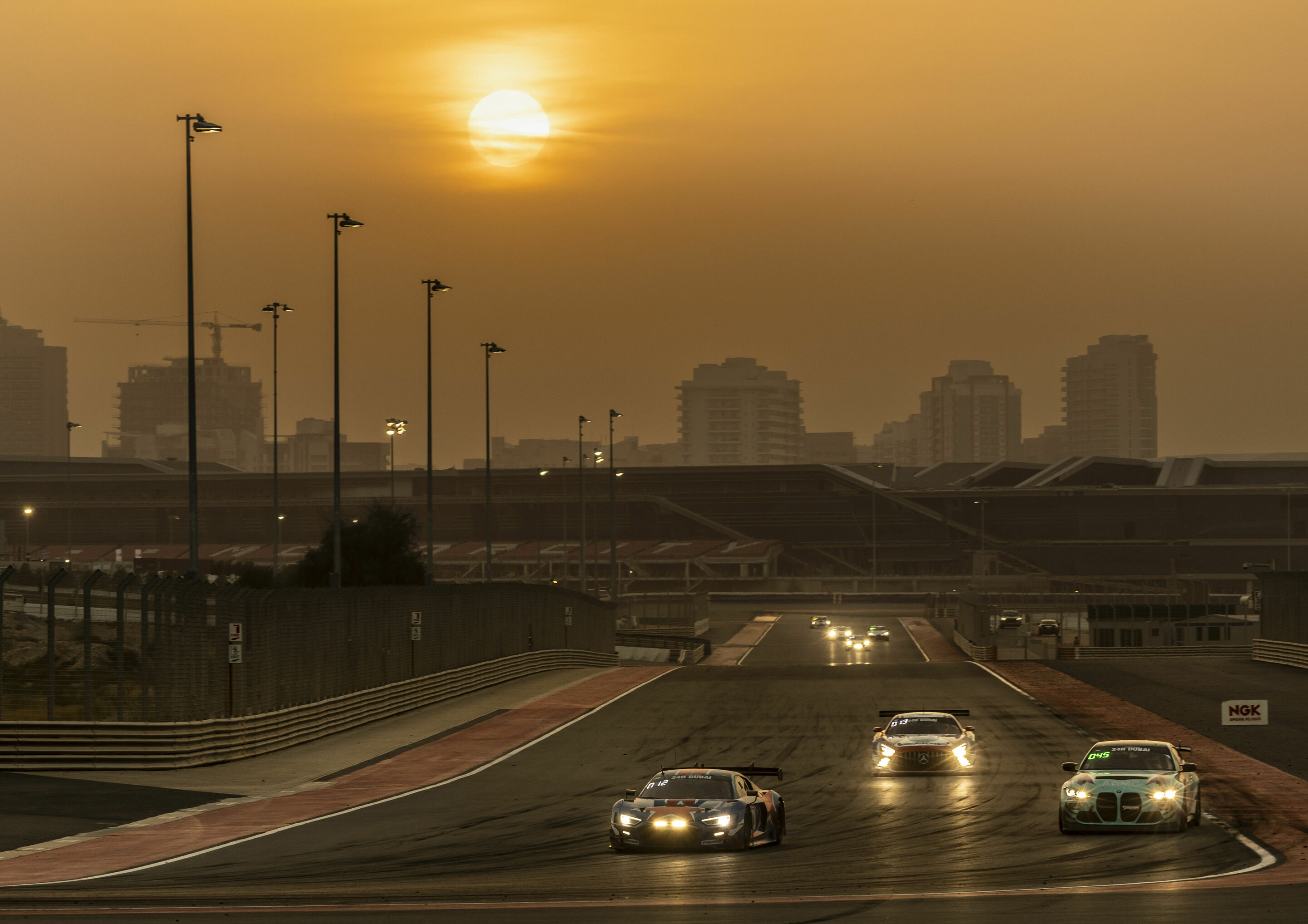 24h Dubai 2024 - Audi R8 LMS #26 (Saintéloc Junior Team,) Mattéo Merafina/Thomas Merafina/Wilfried Merafina