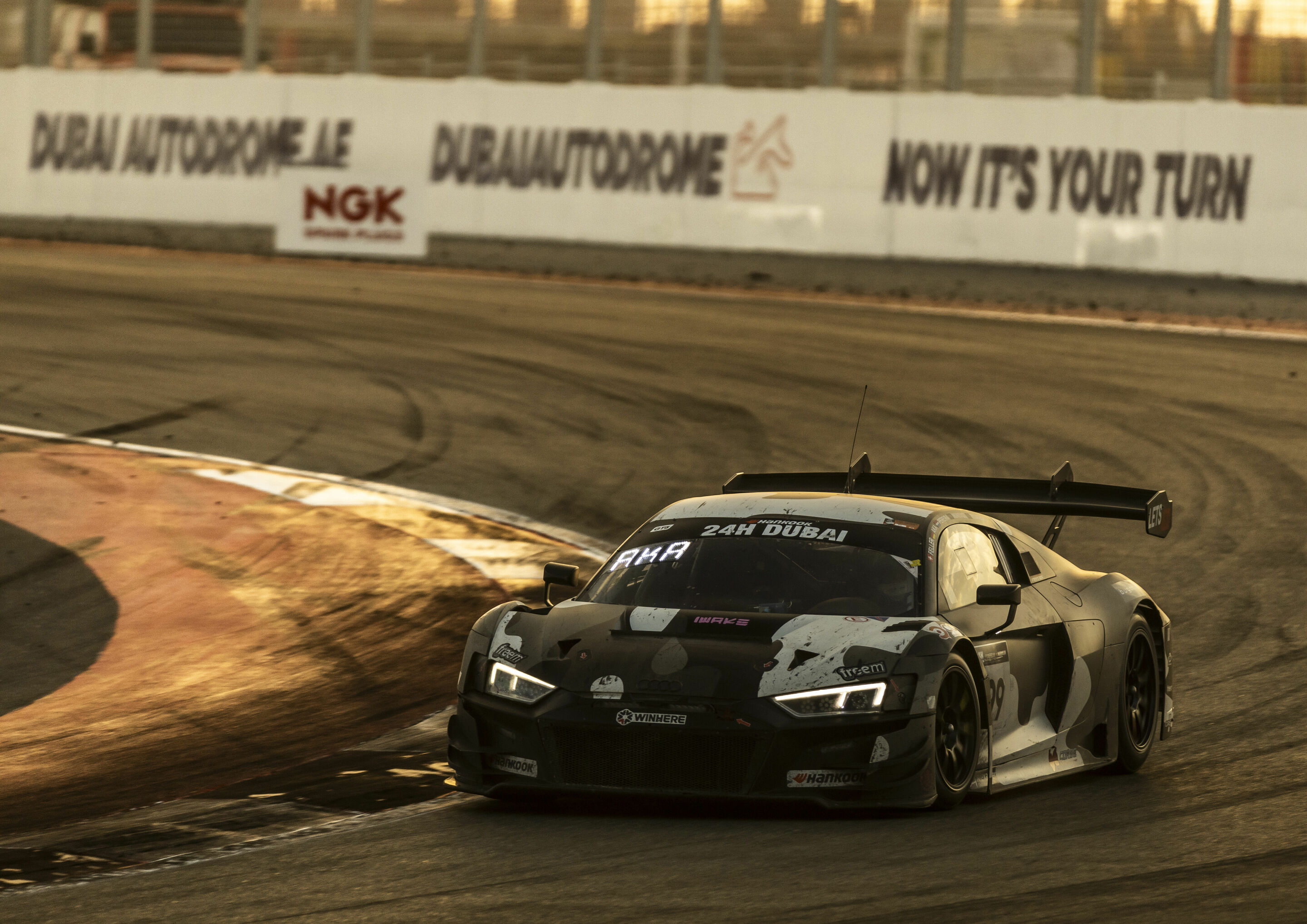 24h Dubai 2024 - Audi R8 LMS #99 (Attempto Racing), Alex Aka/Ricardo Feller/Dylan Pereira/Sergej Titarenko/Andrej Mukovoz