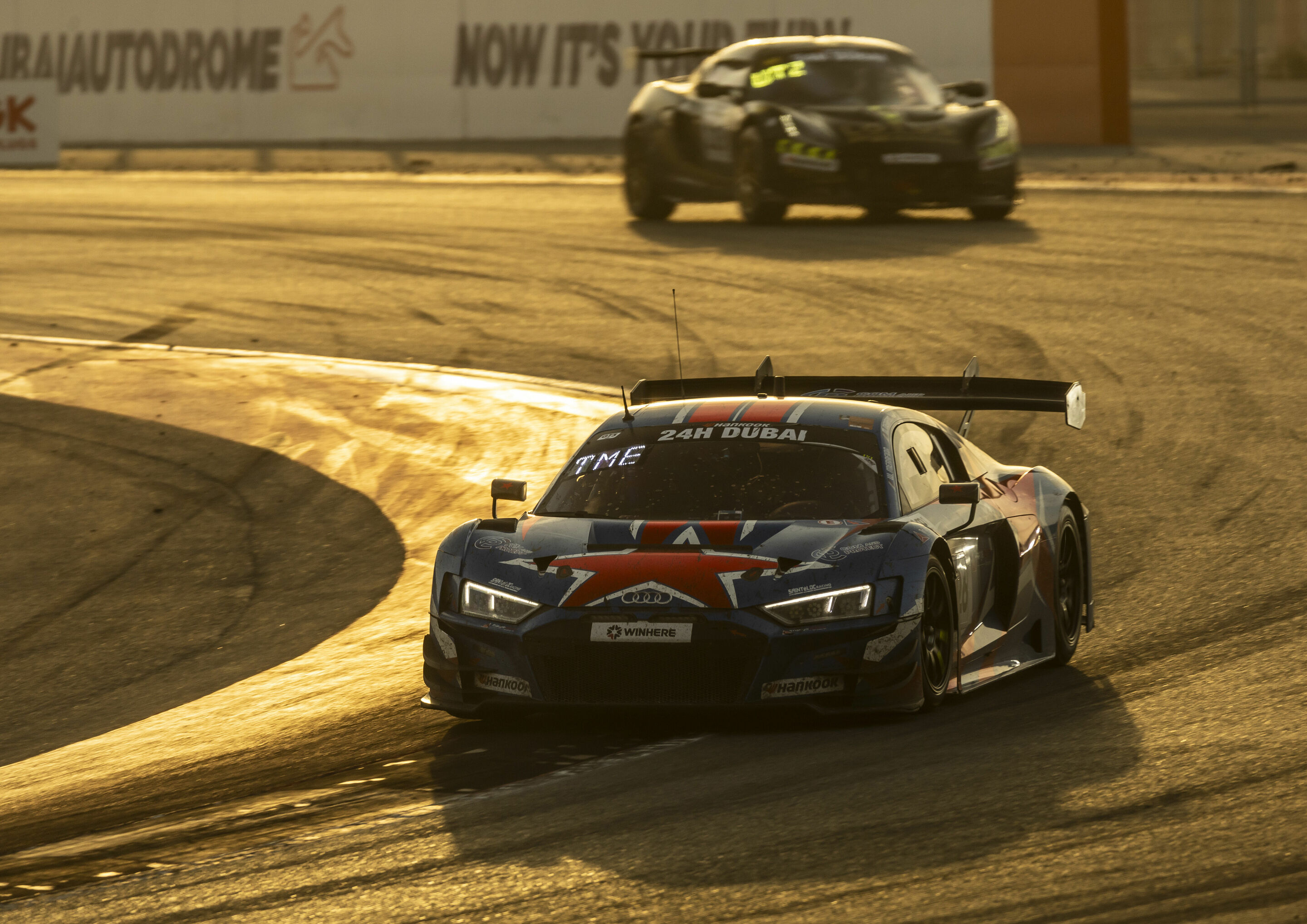 24h Dubai 2024 - Audi R8 LMS #26 (Saintéloc Junior Team,) Mattéo Merafina/Thomas Merafina/Wilfried Merafina