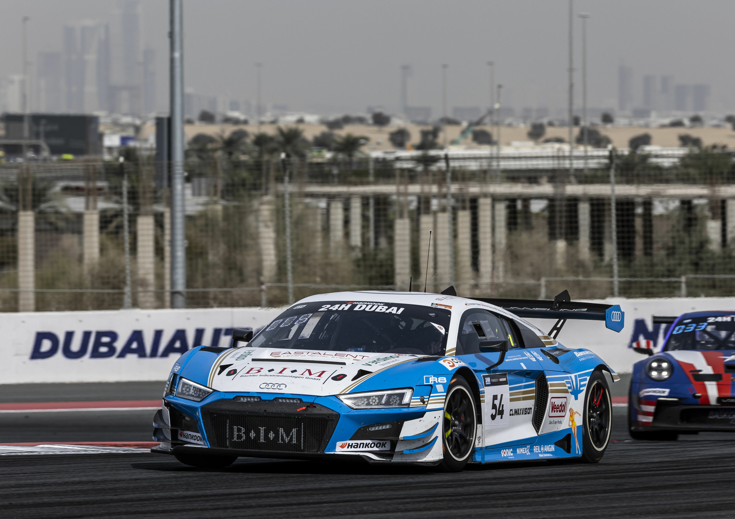 24h Dubai 2024 - Audi R8 LMS #54 (Eastalent Racing), Christopher Haase/Gilles Magnus/Simon Reicher/Markus Winkelhock/Mike Zhou
