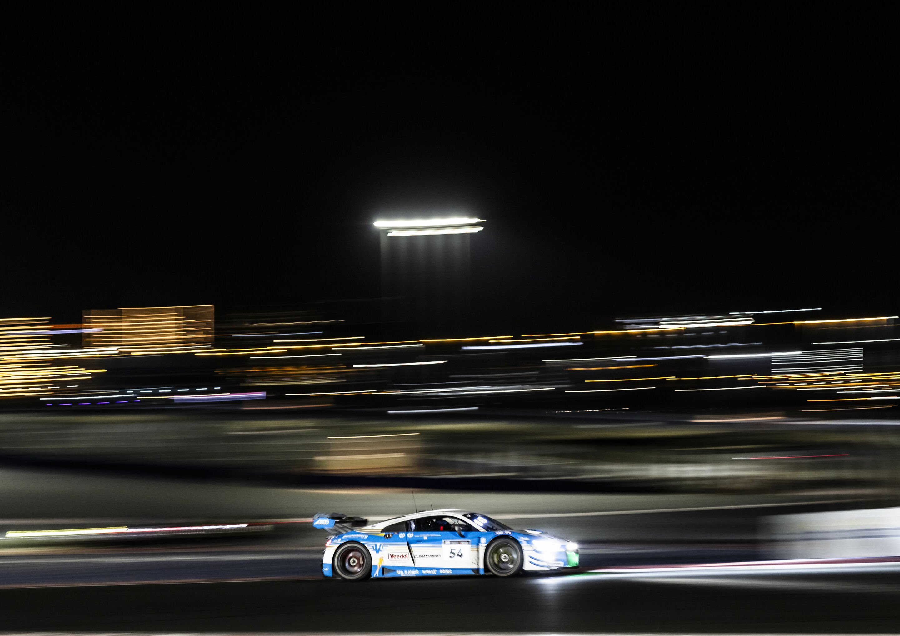 24h Dubai 2024 - Audi R8 LMS #54 (Eastalent Racing), Christopher Haase/Gilles Magnus/Simon Reicher/Markus Winkelhock/Mike Zhou