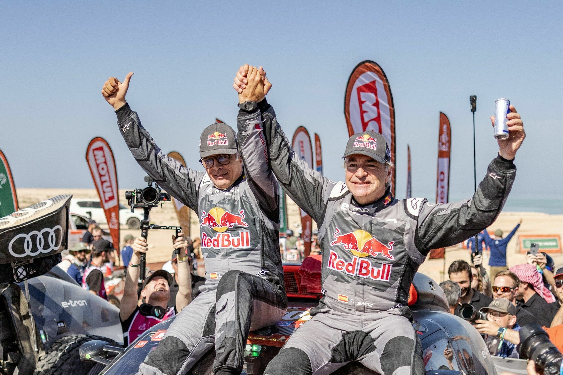 Dakar Rally 2024 - Audi RS Q e-tron #204 (Team Audi Sport), Carlos Sainz/Lucas Cruz