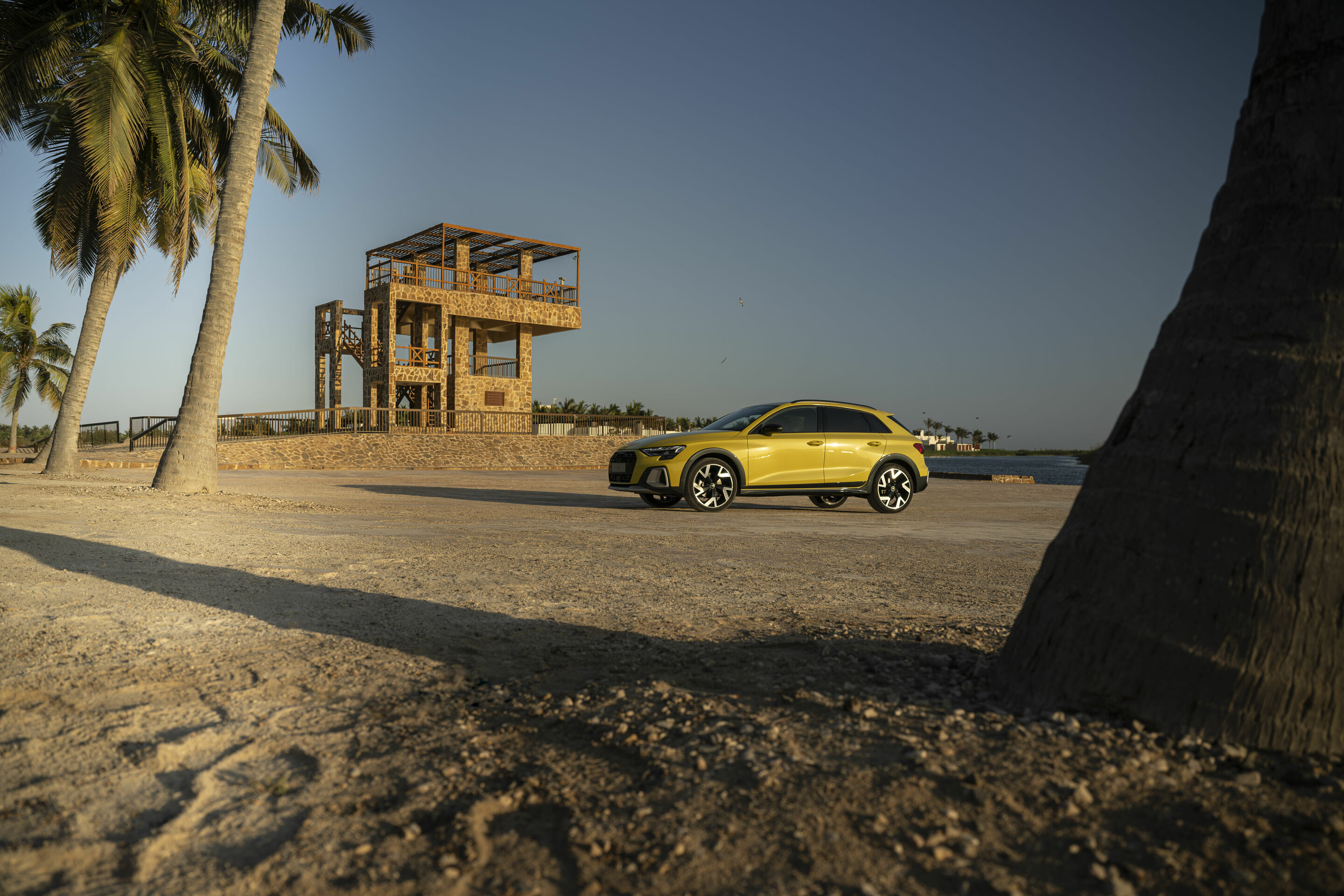 Audi A3 allstreet - Standaufnahme, 
Farbe: Pythongelb