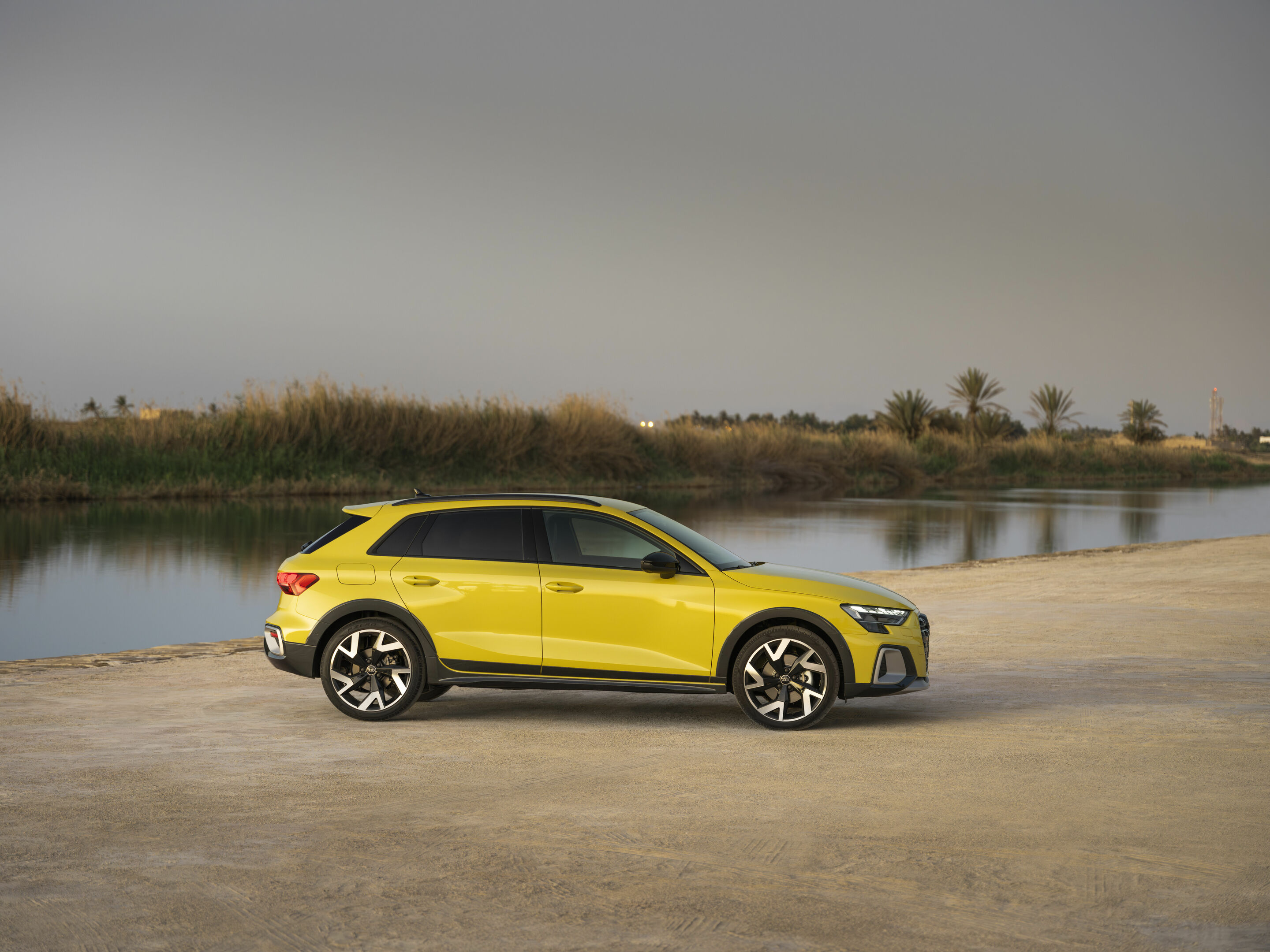 Audi A3 allstreet - Standaufnahme, 
Farbe: Pythongelb