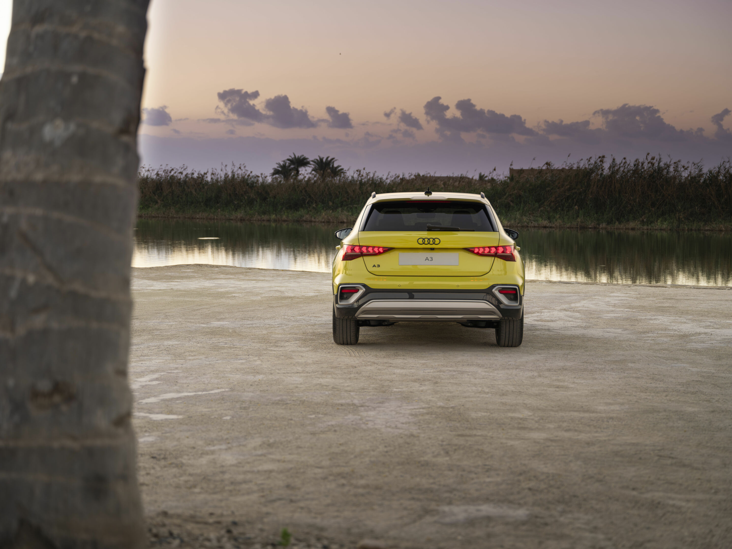 Audi A3 allstreet - Standaufnahme, 
Farbe: Pythongelb