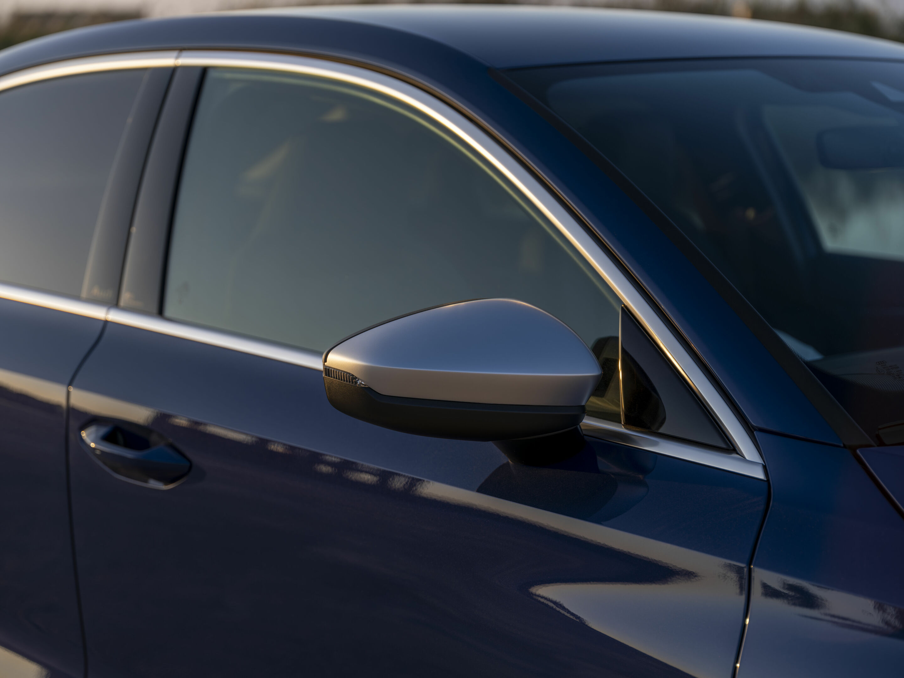 Audi S3 Limousine - Detail,
Farbe: Ascariblau Metallic