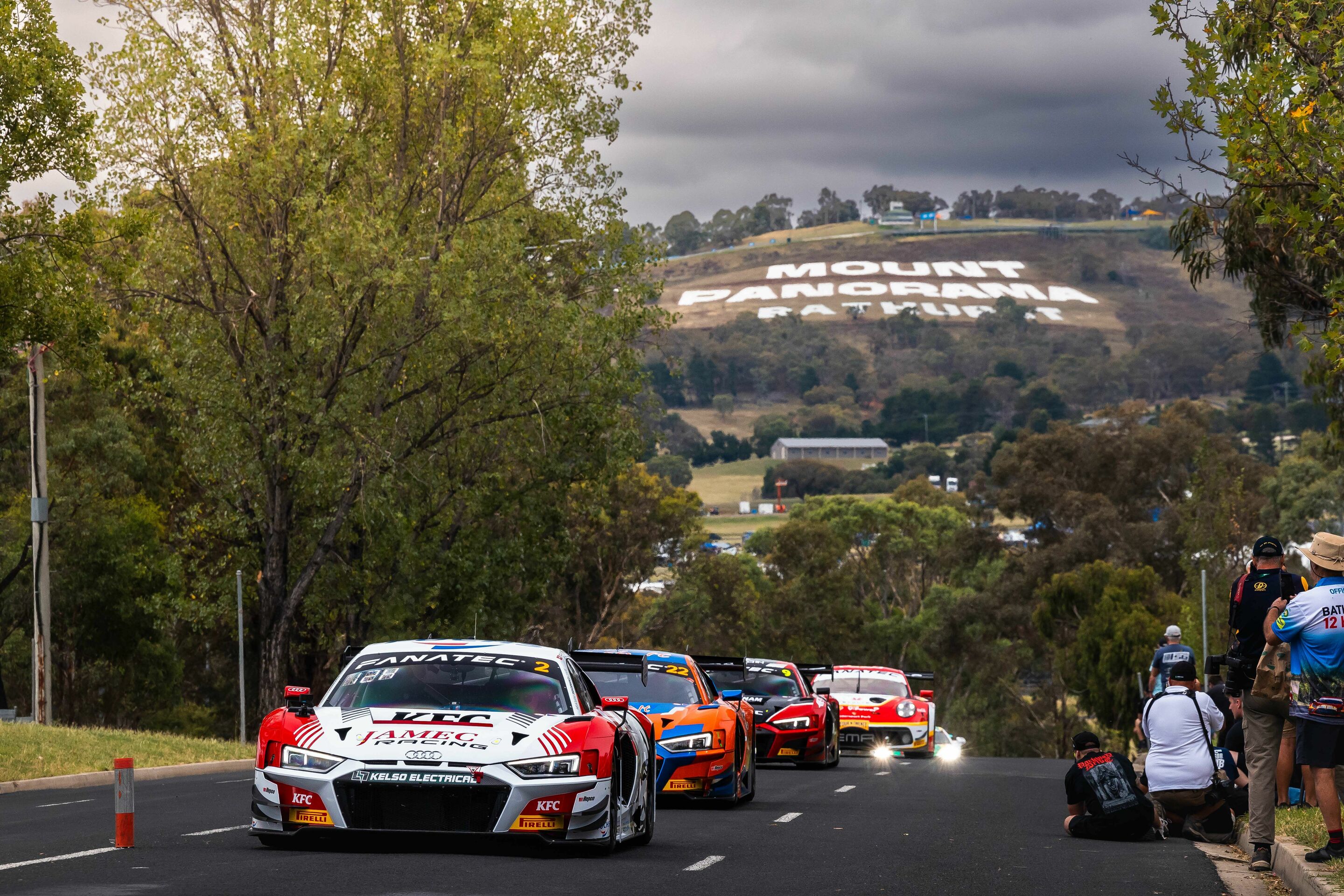 12h Bathurst 2024 - Audi R8 LMS #2 (KFC Team MPC), Ricardo Feller/Brad Schumacher/Markus Winkelhock