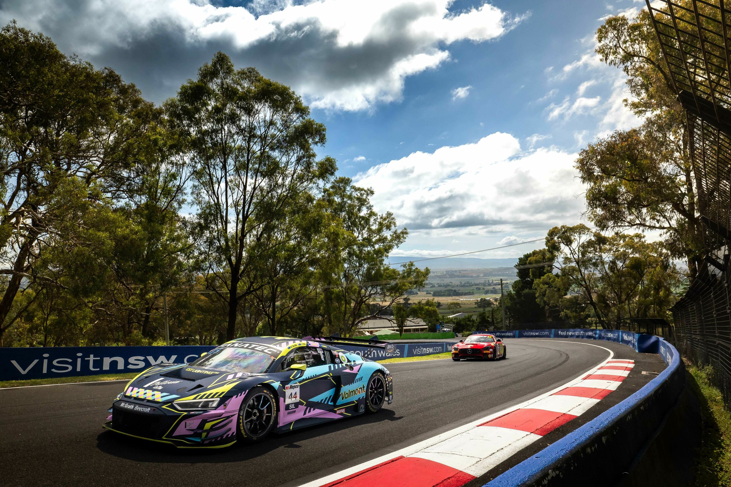12h Bathurst 2024 - Audi R8 LMS #44 (Valmont Racing), Sergio Pires/Bradley Shiels/Luke Youlden/Marcel Zalloua
