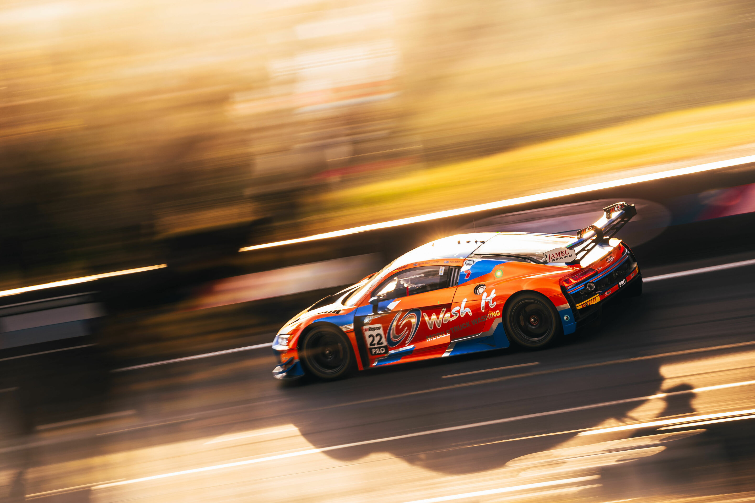 12h Bathurst 2024 - Audi R8 LMS #22 (Wash It Team MPC), Christopher Haase/Kelvin van der Linde/Liam Talbot