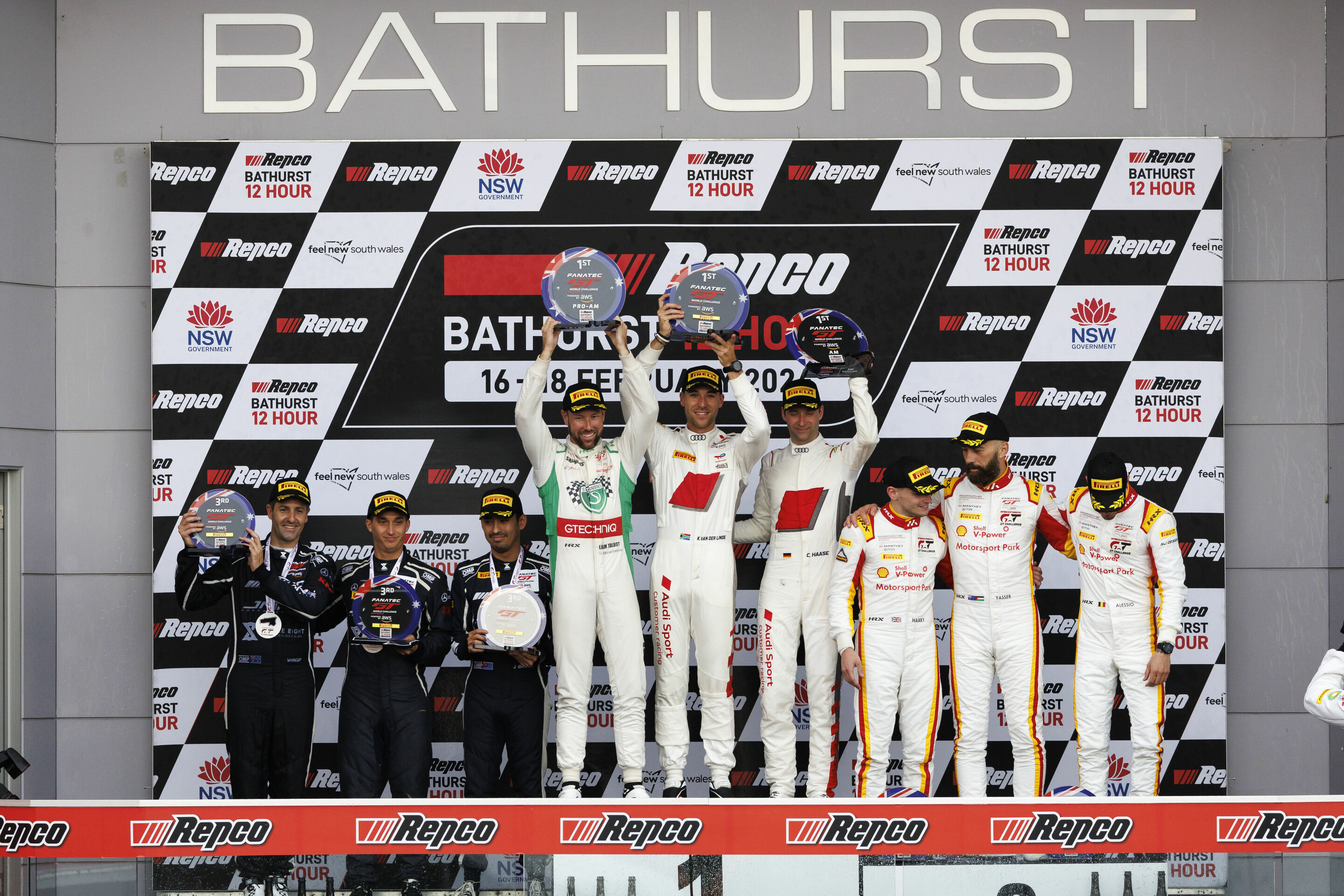 12h Bathurst 2024 - Jamie Whincup, Jordan Love, Prince Jefri Ibrahim, Liam Talbot, Kelvin van der Linde, Christopher Haase, Harry King, Yasser Shahin, Alessio Picariello