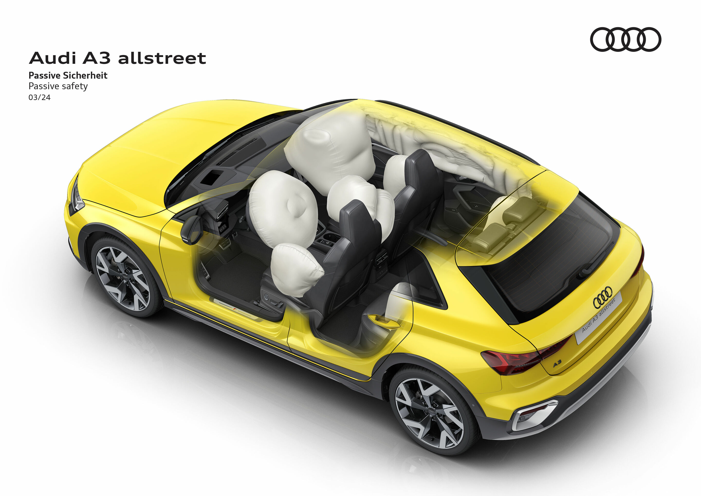Illustration - Audi A3 allstreet - Passive Sicherheit