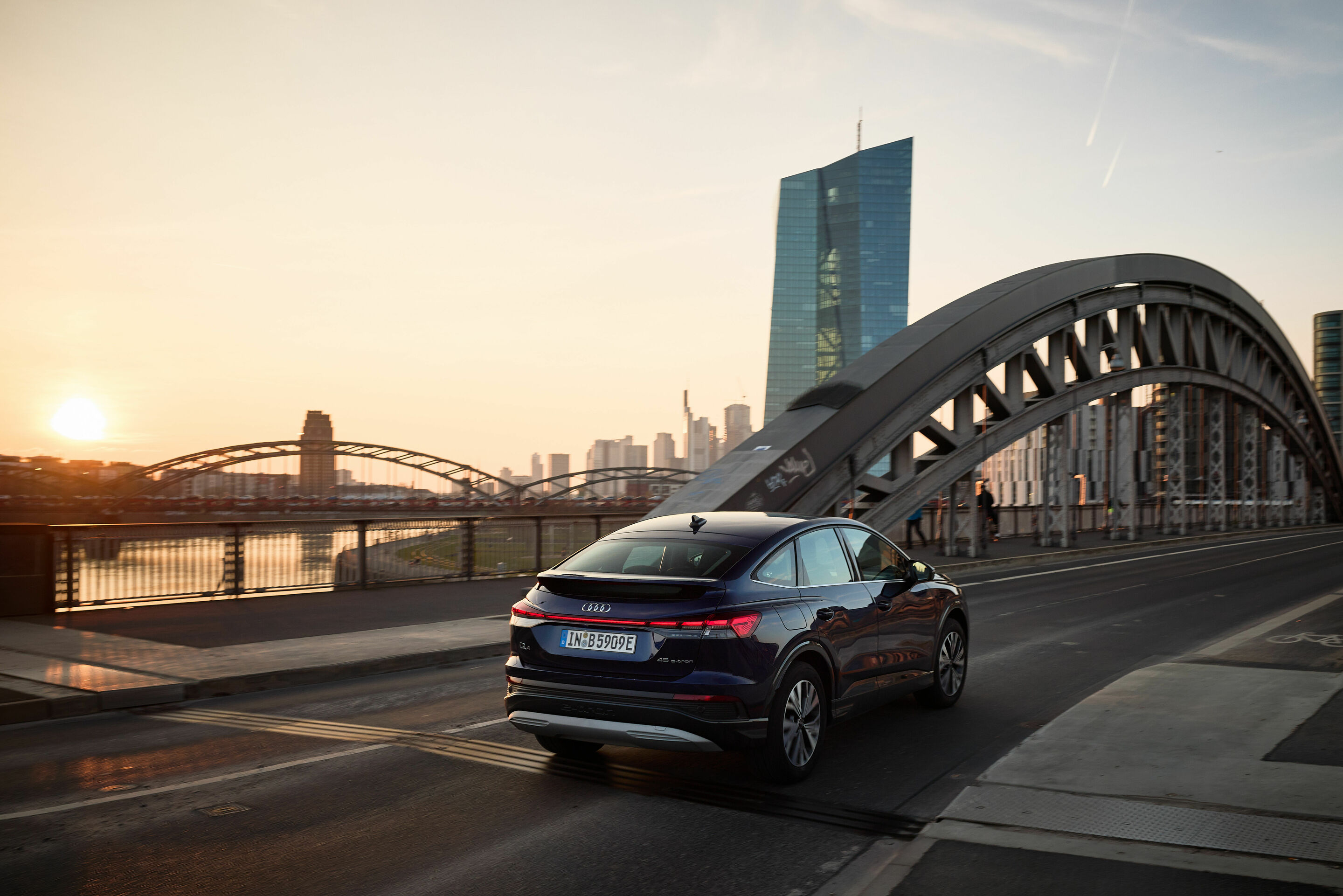 Audi charging hub in Frankfurt - Die Mainmetropole Frankfurt ist der sechste Standort.