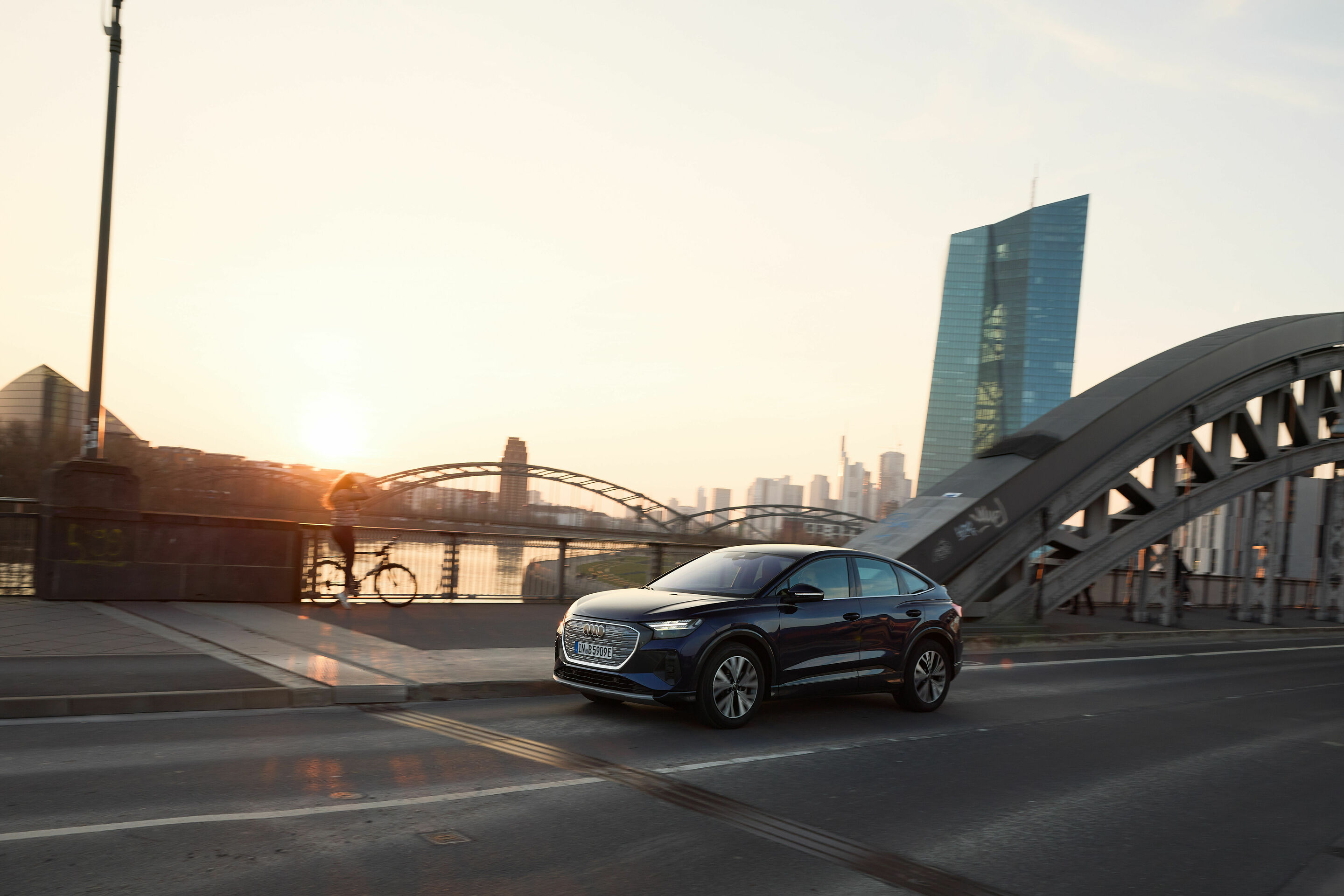 Audi charging hub Frankfurt - Frankfurt, a large city located on the bank of the Main River in Germany, is the sixth location.