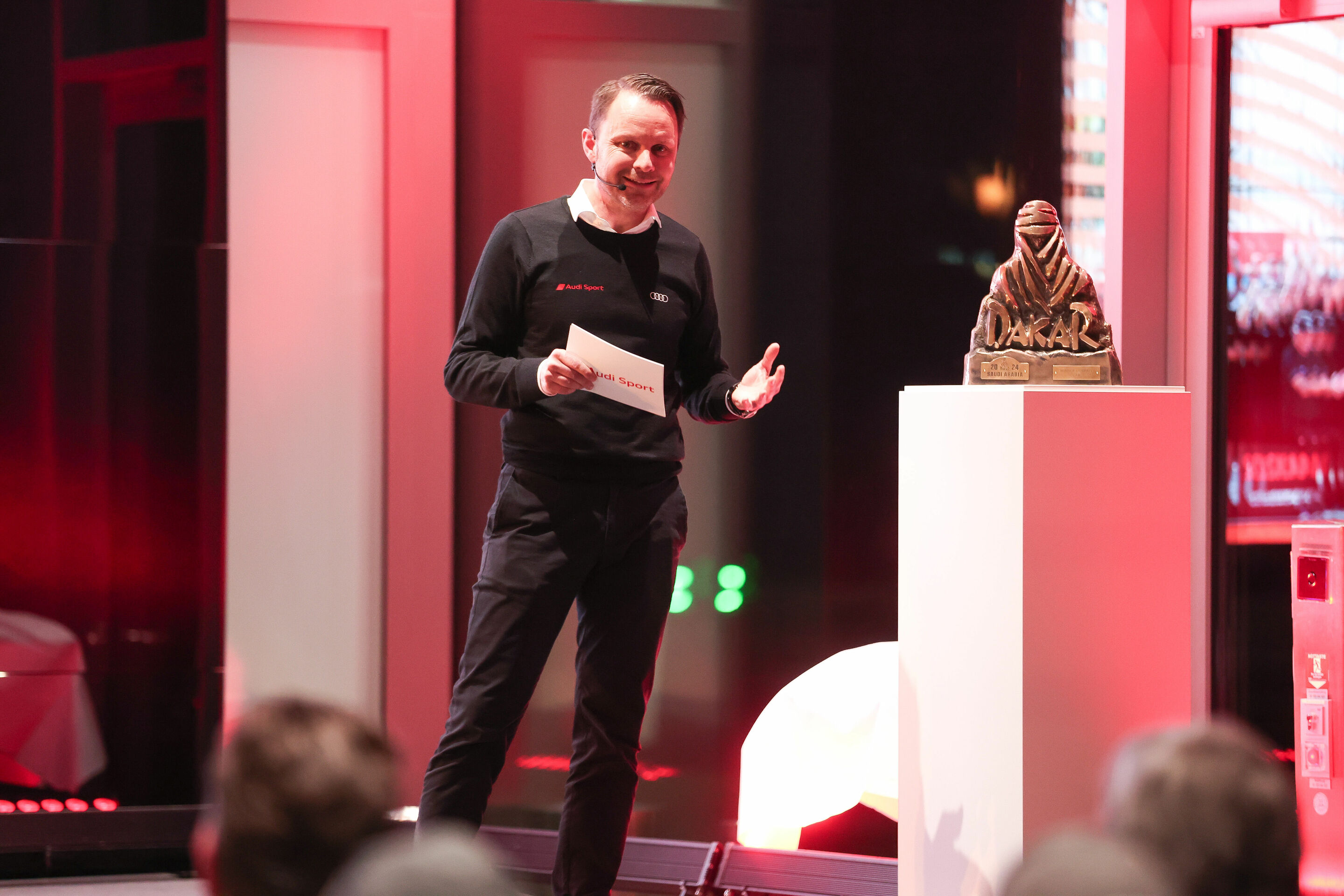 Siegesfeier Rallye Dakar 2024 - Rolf Michl