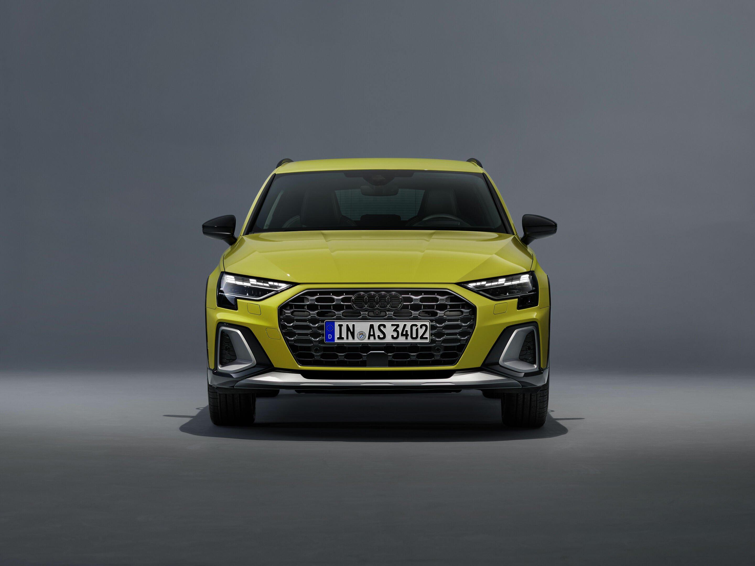 Audi A3 allstreet - Standaufnahme, 
Farbe: Pythongelb