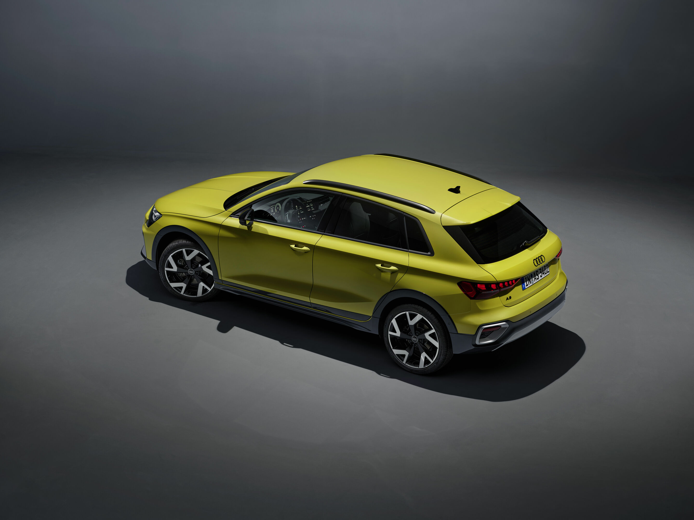 Audi A3 allstreet - Standaufnahme, 
Farbe: Pythongelb