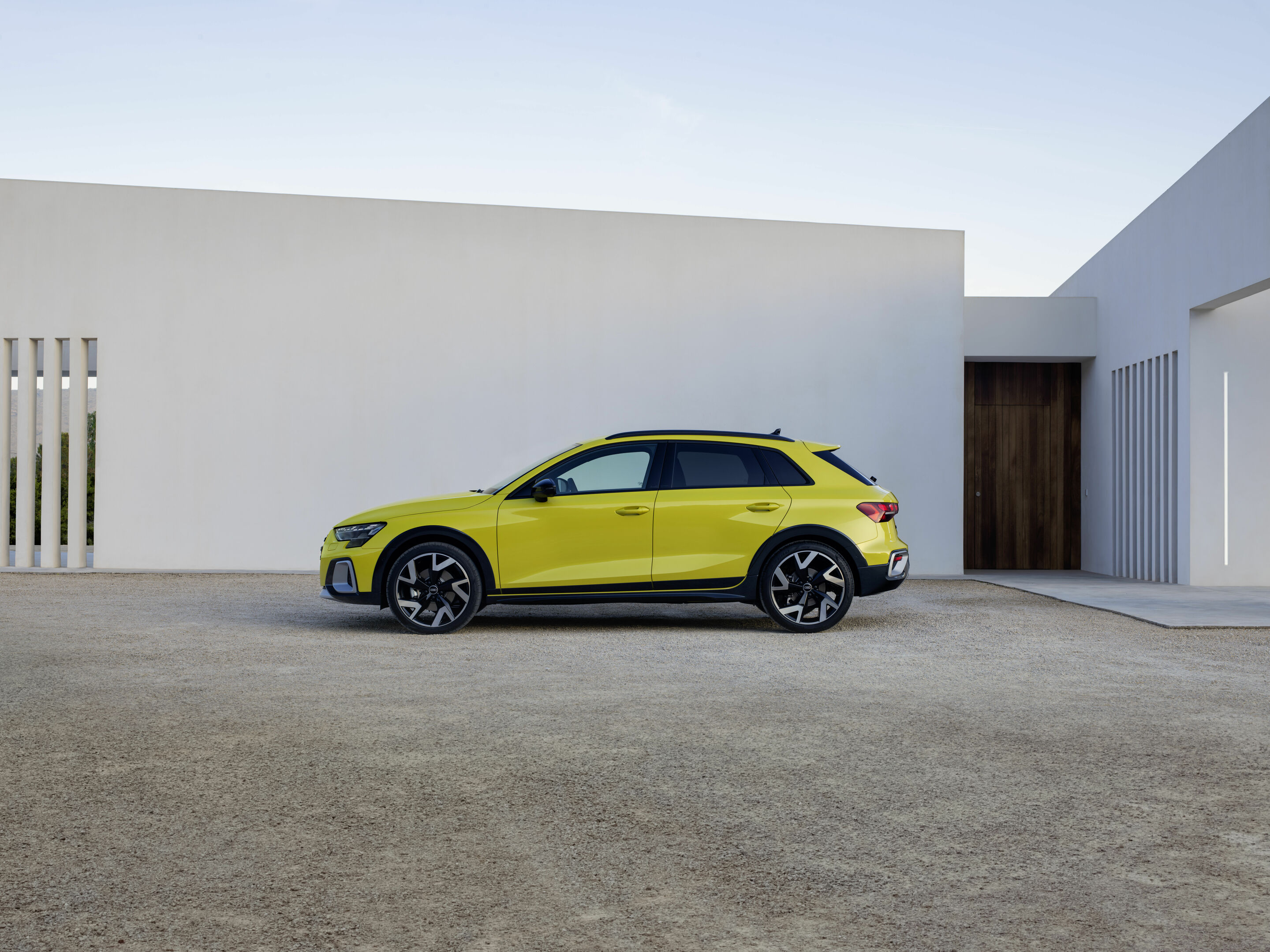 Audi A3 allstreet - Standaufnahme, 
Farbe: Pythongelb