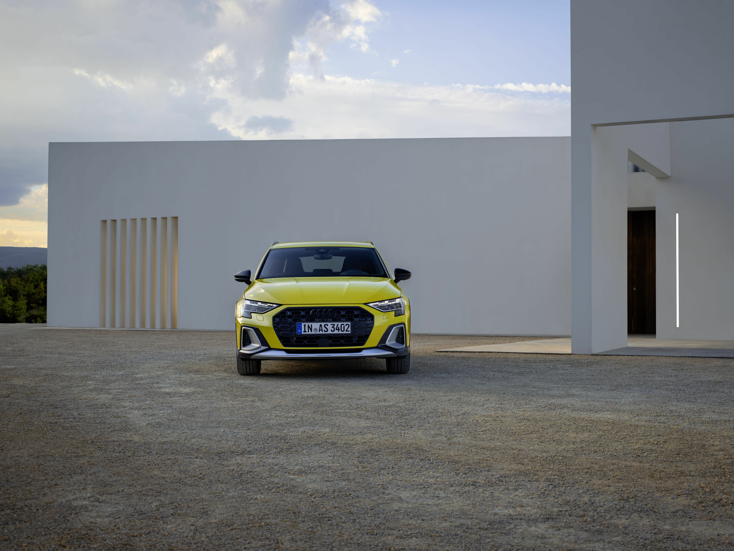 Audi A3 allstreet - Standaufnahme, 
Farbe: Pythongelb