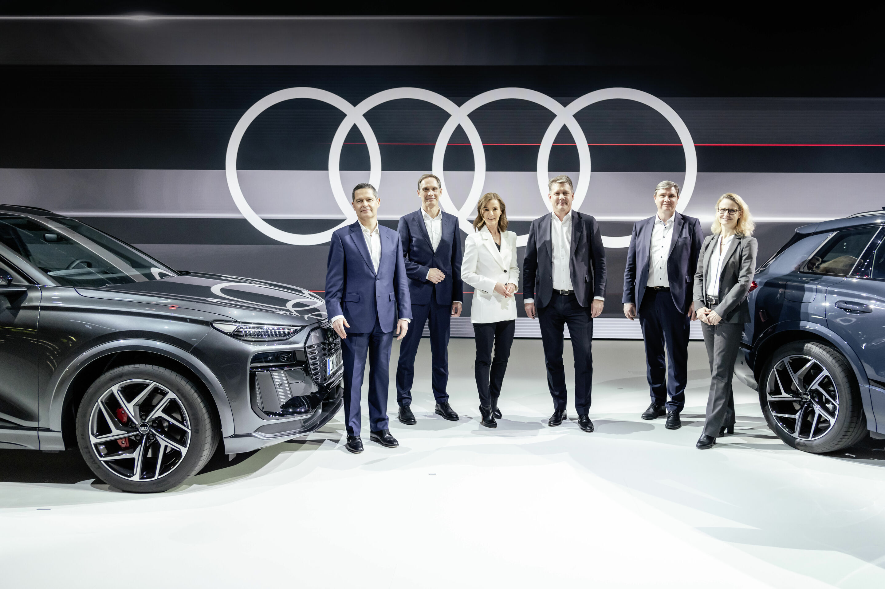 Weltpremiere des Audi Q6 e-tron am 18. März 2024 in Ingolstadt