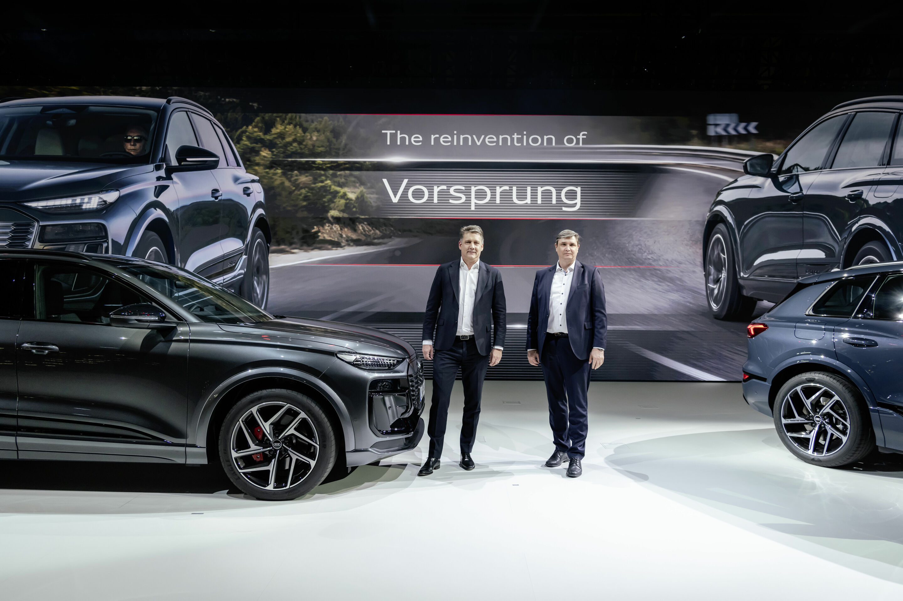 Weltpremiere des Audi Q6 e-tron am 18. März 2024 in Ingolstadt