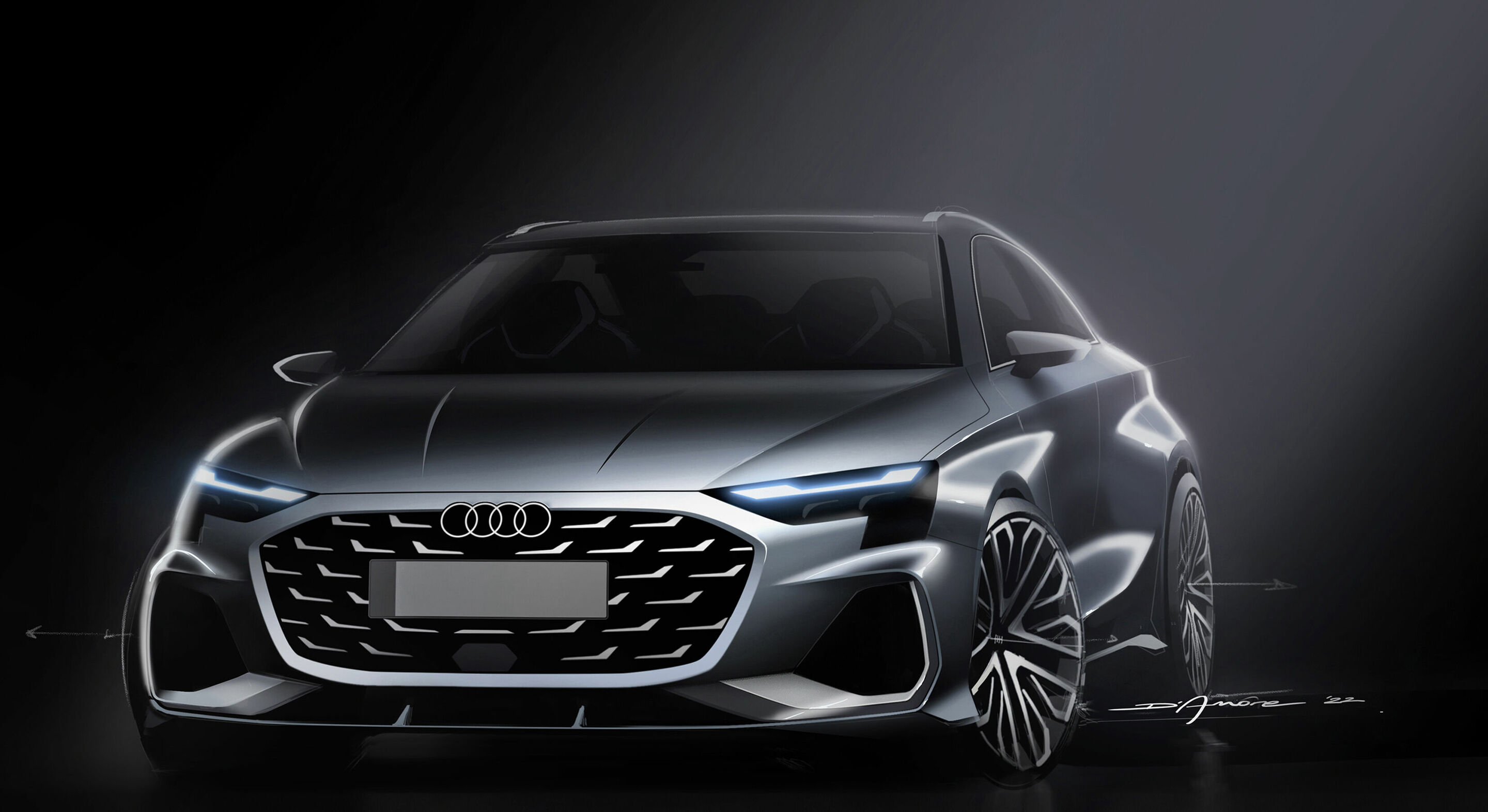 Sketch - Sketches - Audi S3 - Sketches - Audi S3