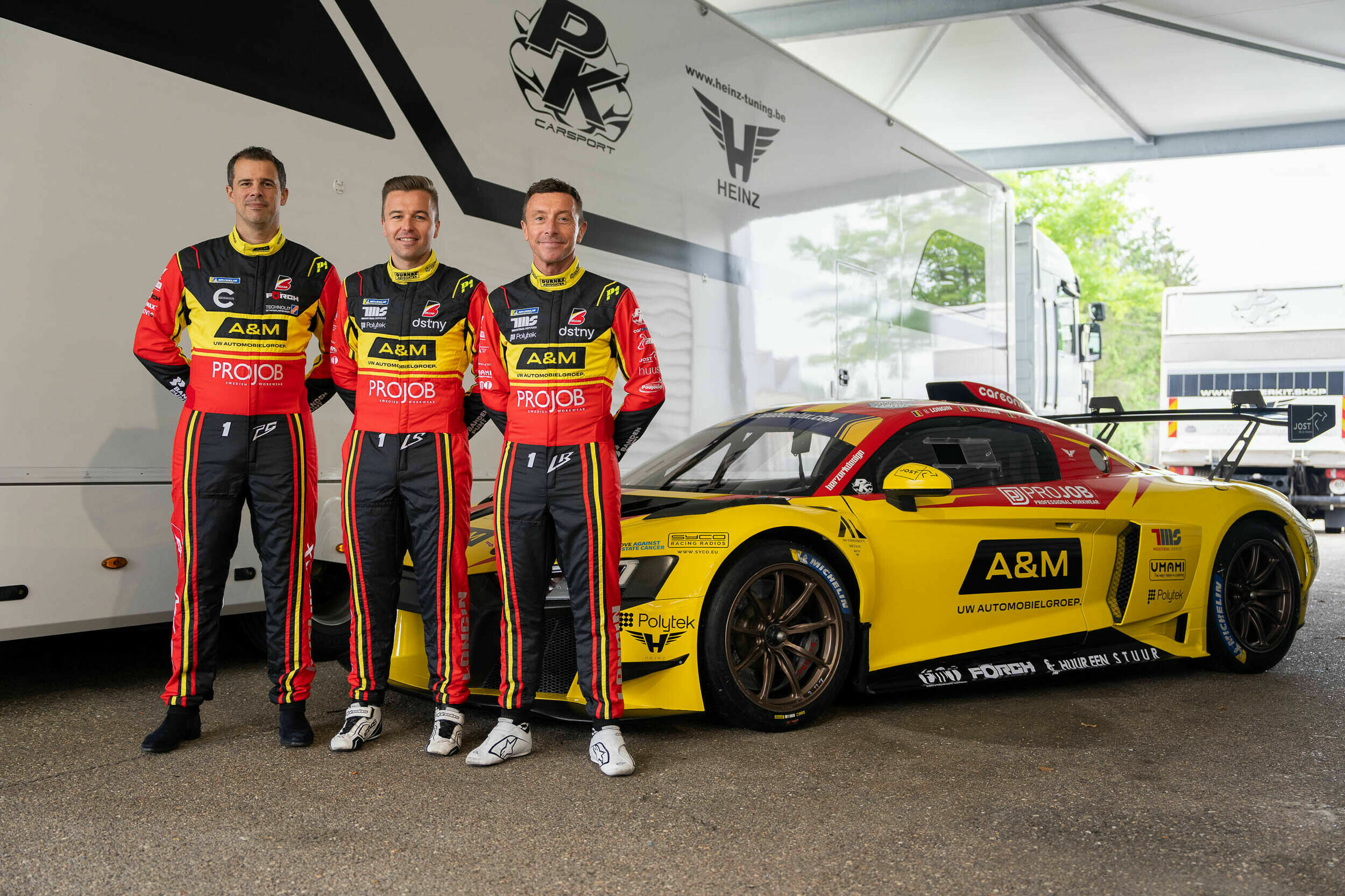 Belcar Endurance Championship 2024 - Peter Guelinckx, Stienes Longin, Bert Longin, Audi R8 LMS GT2