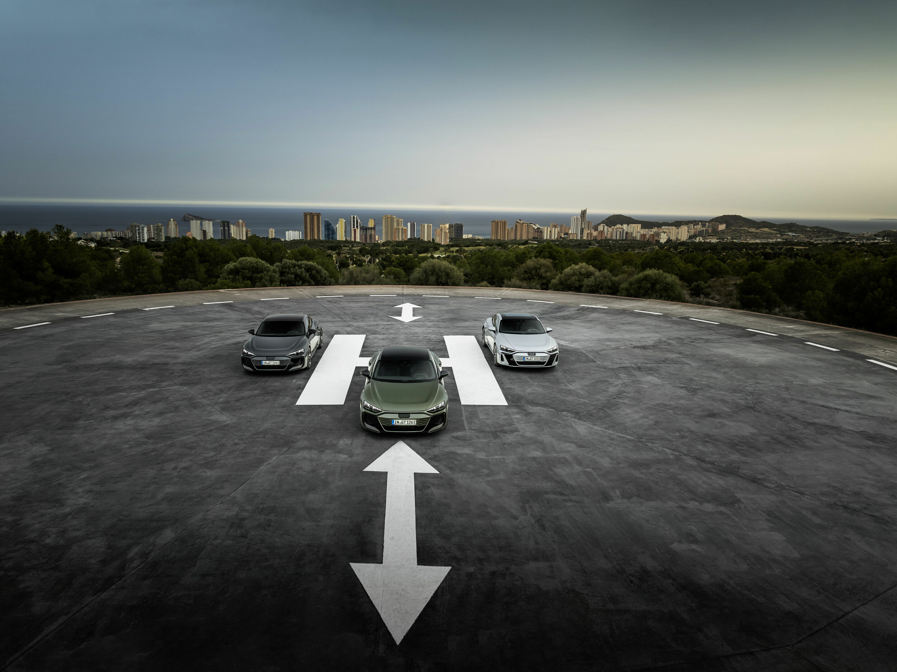 Die neue Modellfamilie des Audi e-tron GT