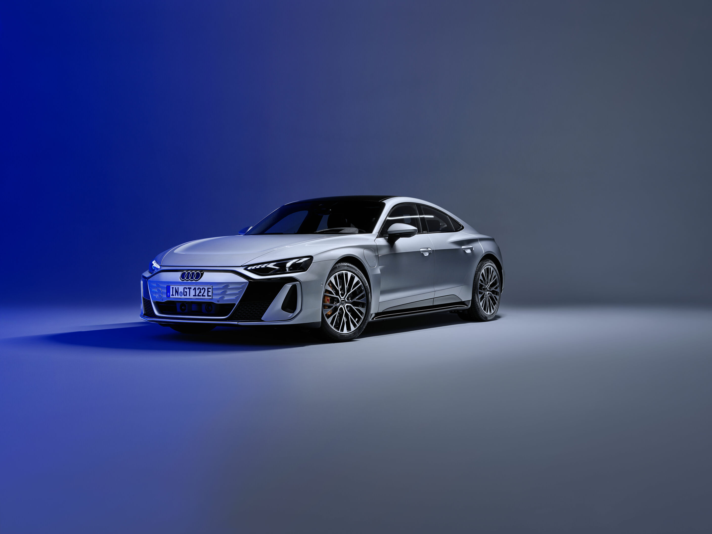 Audi S e-tron GT - Static photo,
Colour: Florett silver metallic