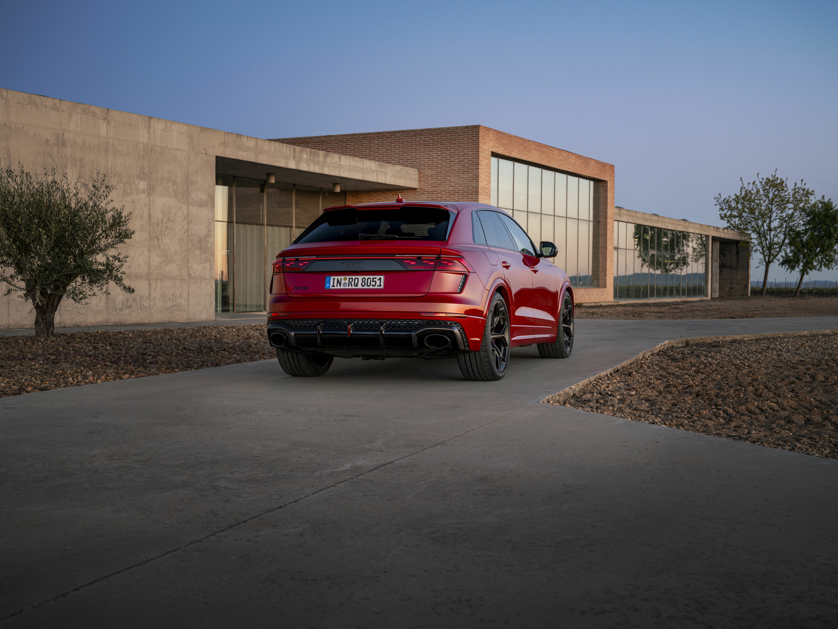 Audi RS Q8 performance - Static photo,
Colour: Chilli red metallic
