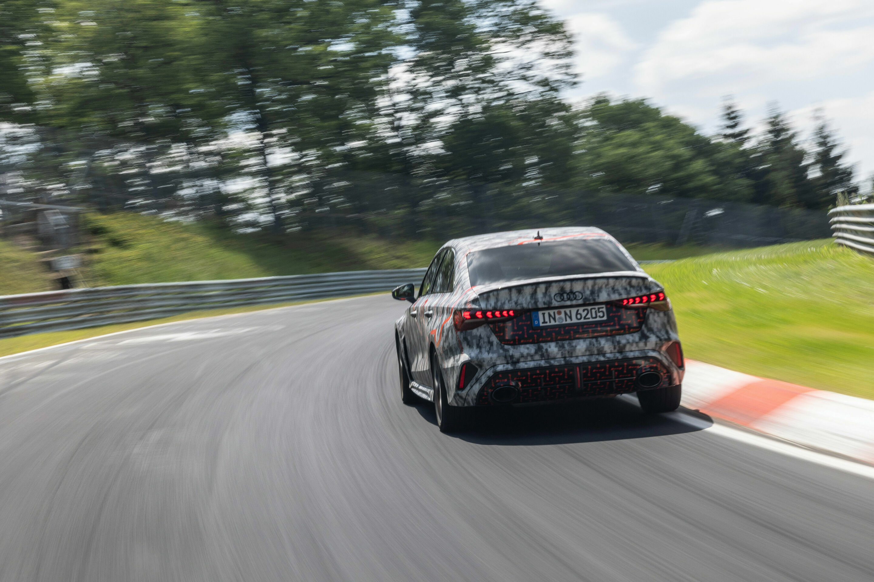 Lap record for Audi Sport in the compact segment