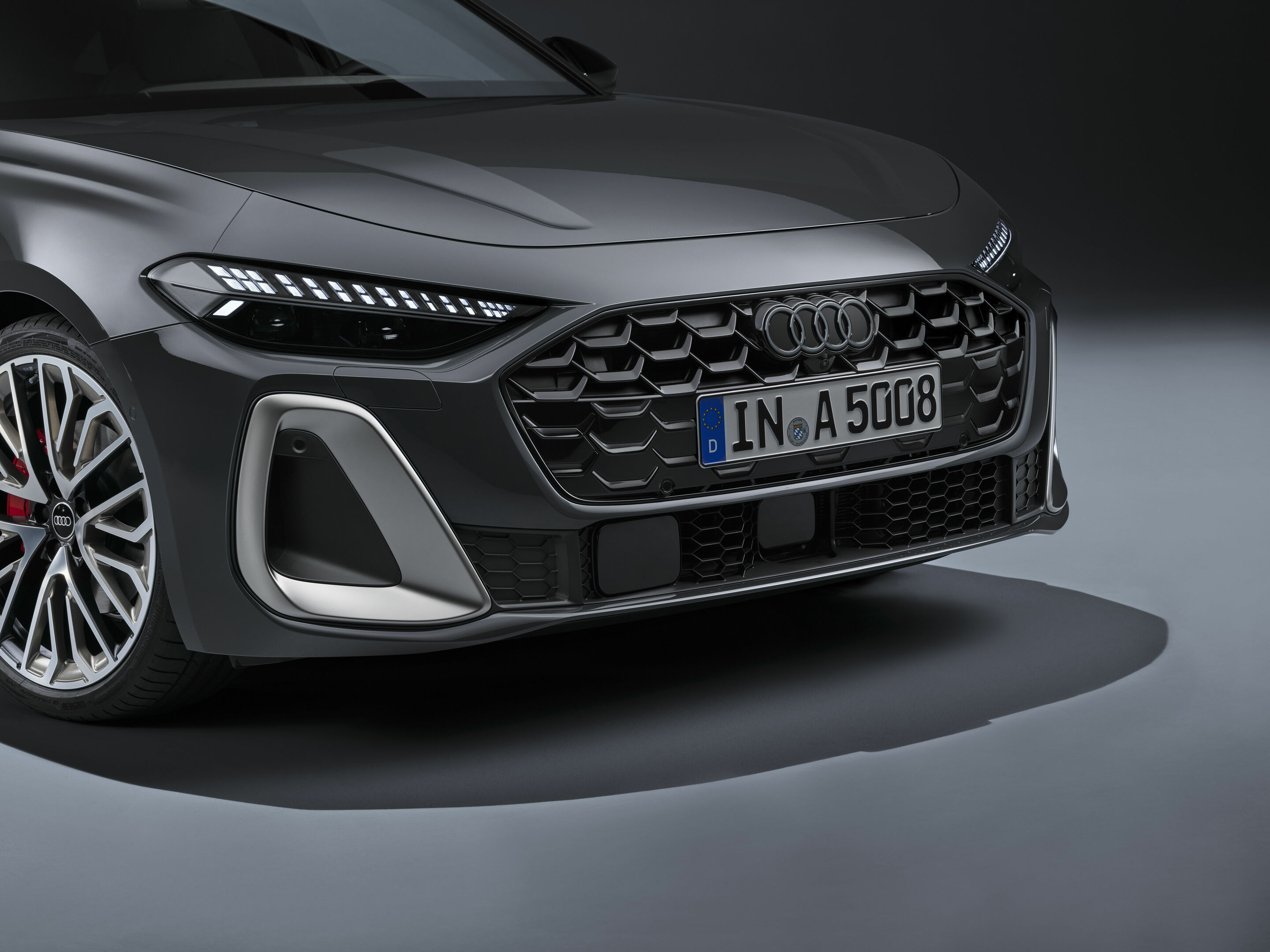 Audi A5 Limousine - Detail,
Farbe: Magnetgrau