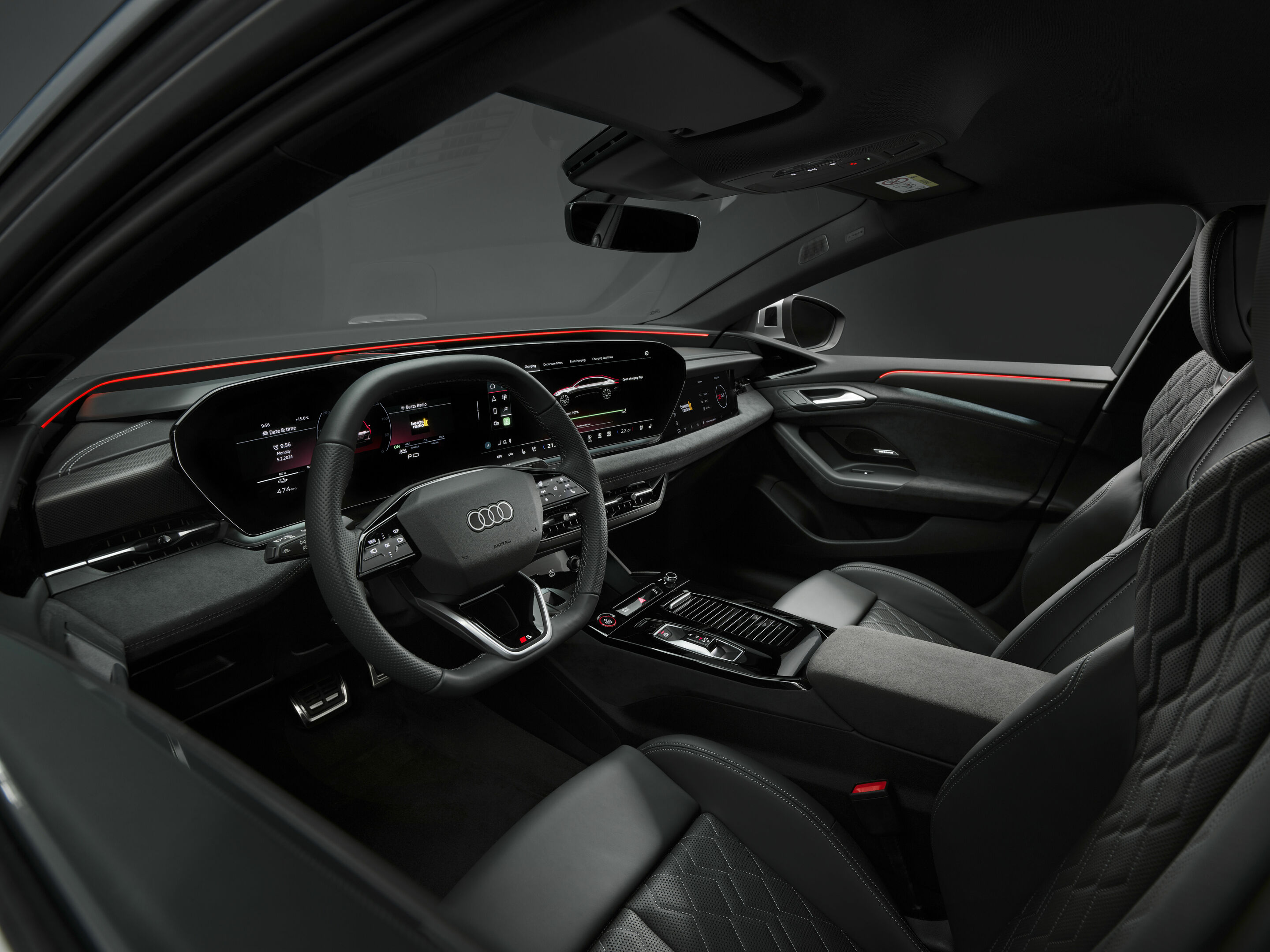 Audi S6 Sportback e-tron - Interior