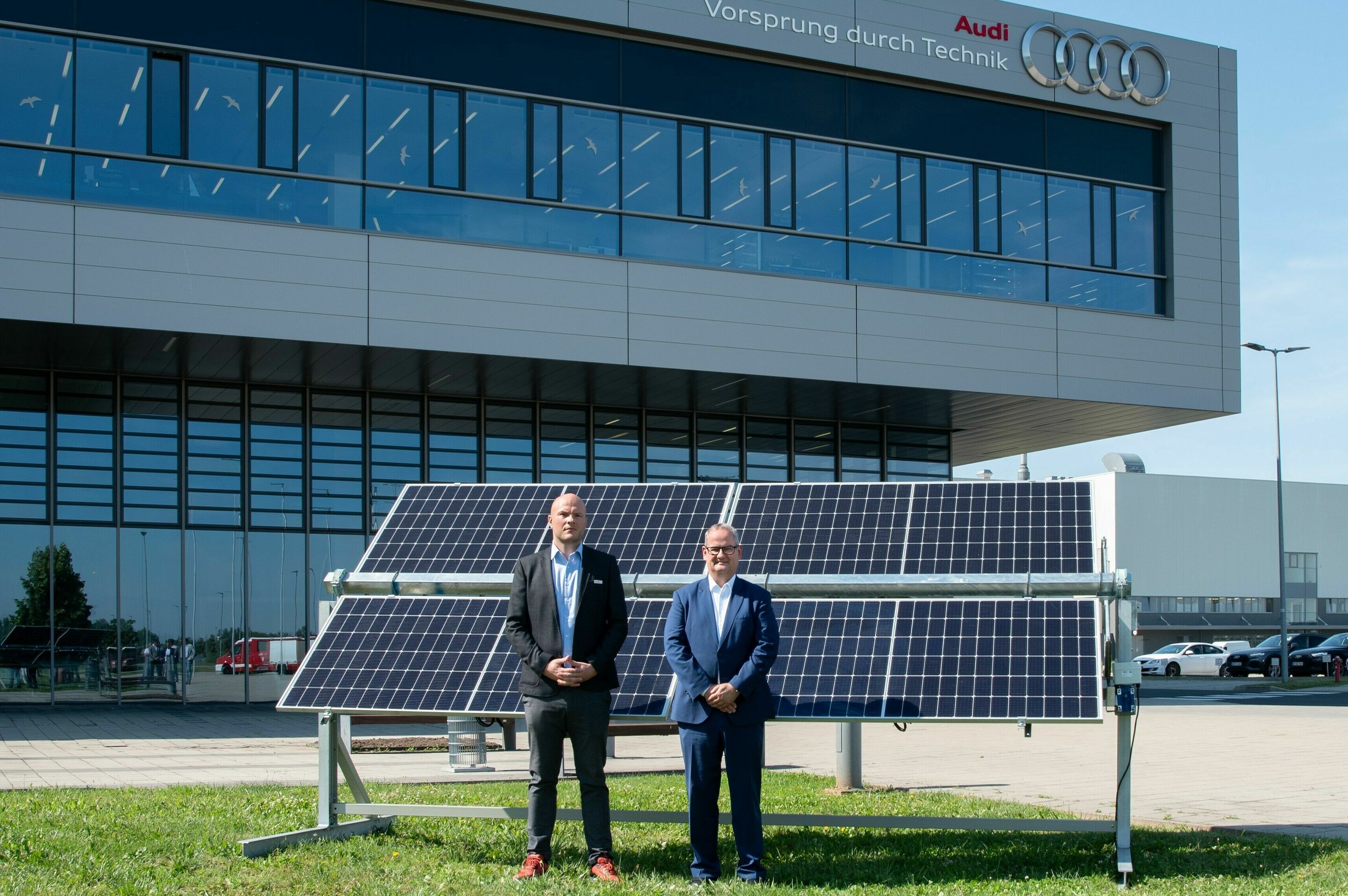 Audi Hungaria expands its solar park by 160,000 square meters
