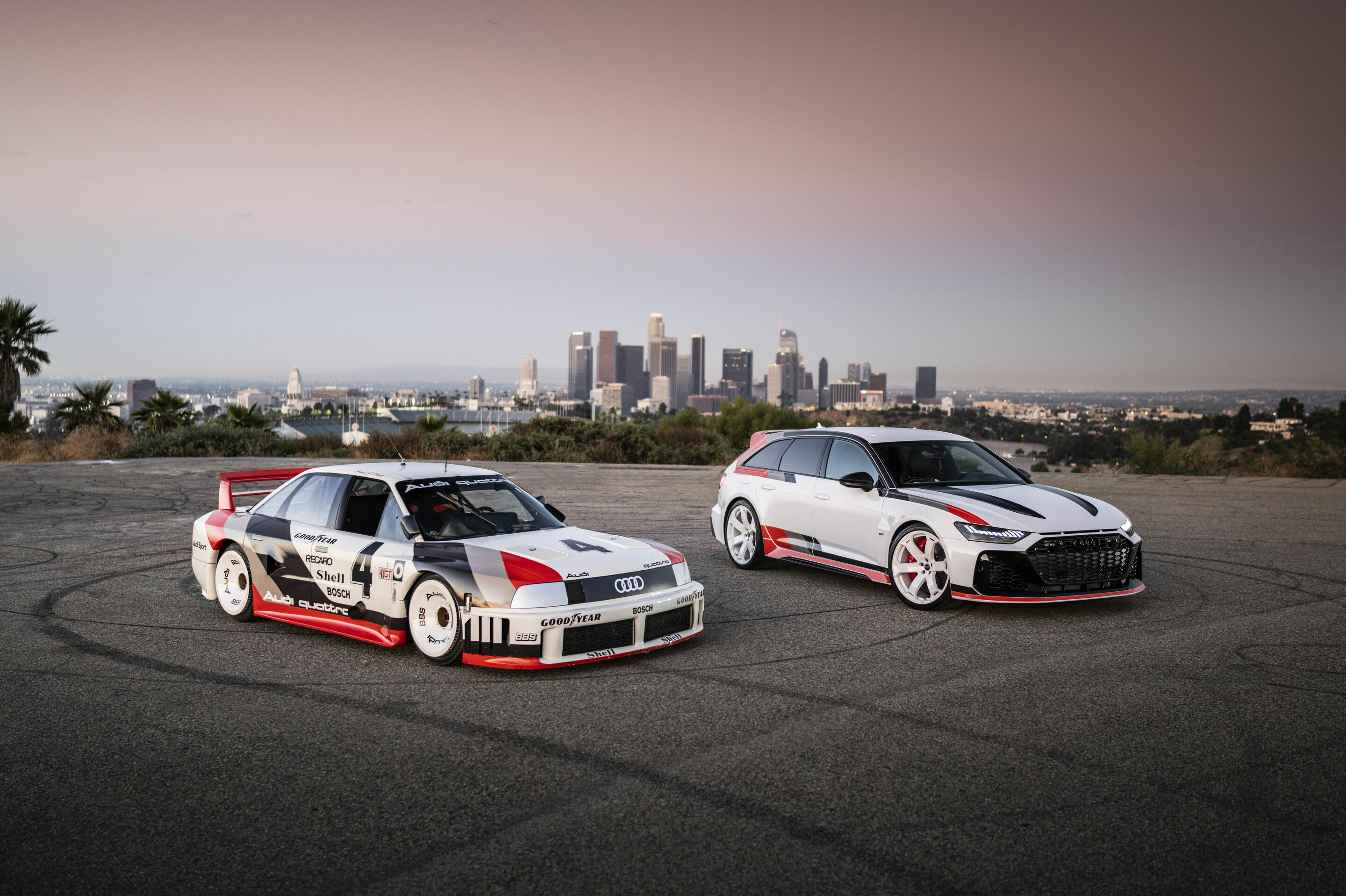 Audi RS 6 Avant GT in California - Audi RS 6 Avant GT, Audi 90 quattro IMSA GTO
Static photo