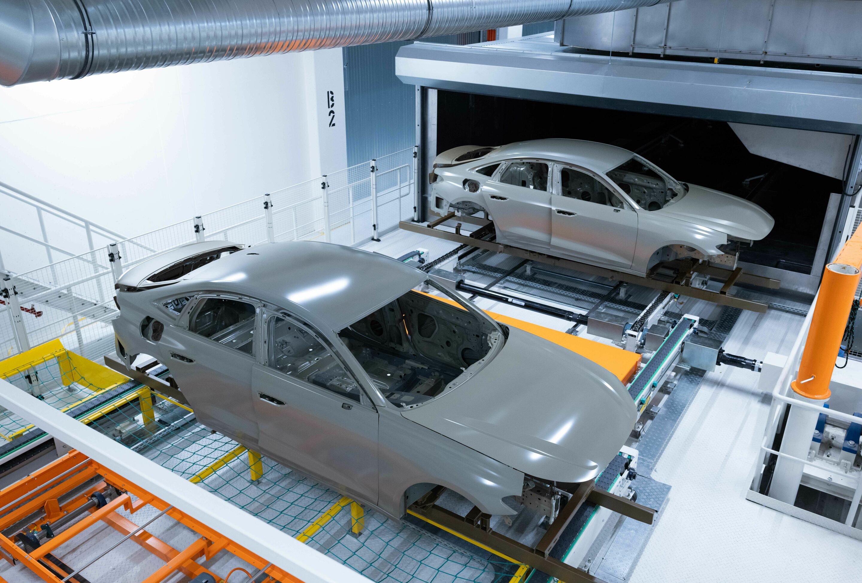 Audi A5 production at the Neckarsulm site