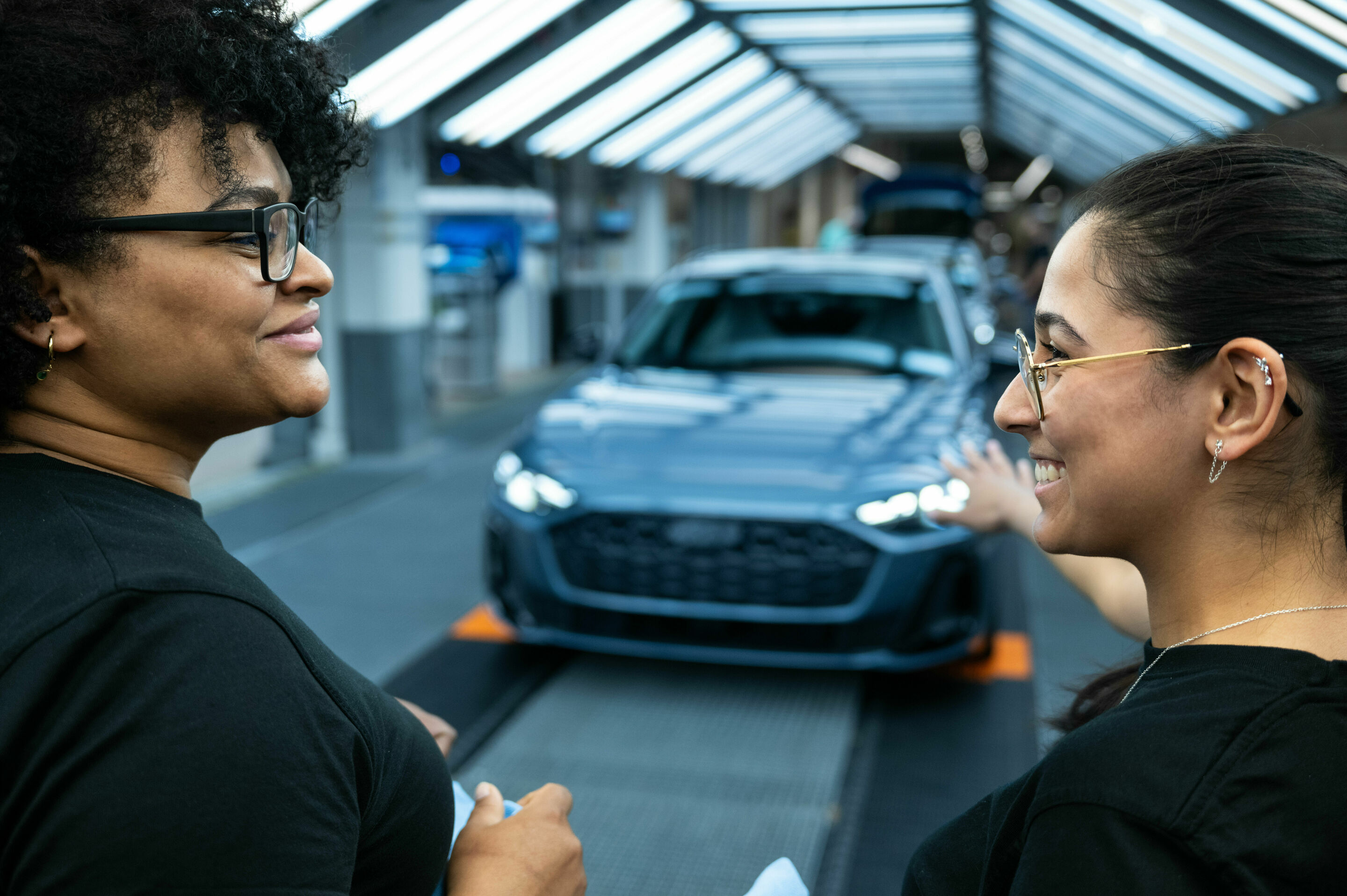 Audi A5 production at the Neckarsulm site