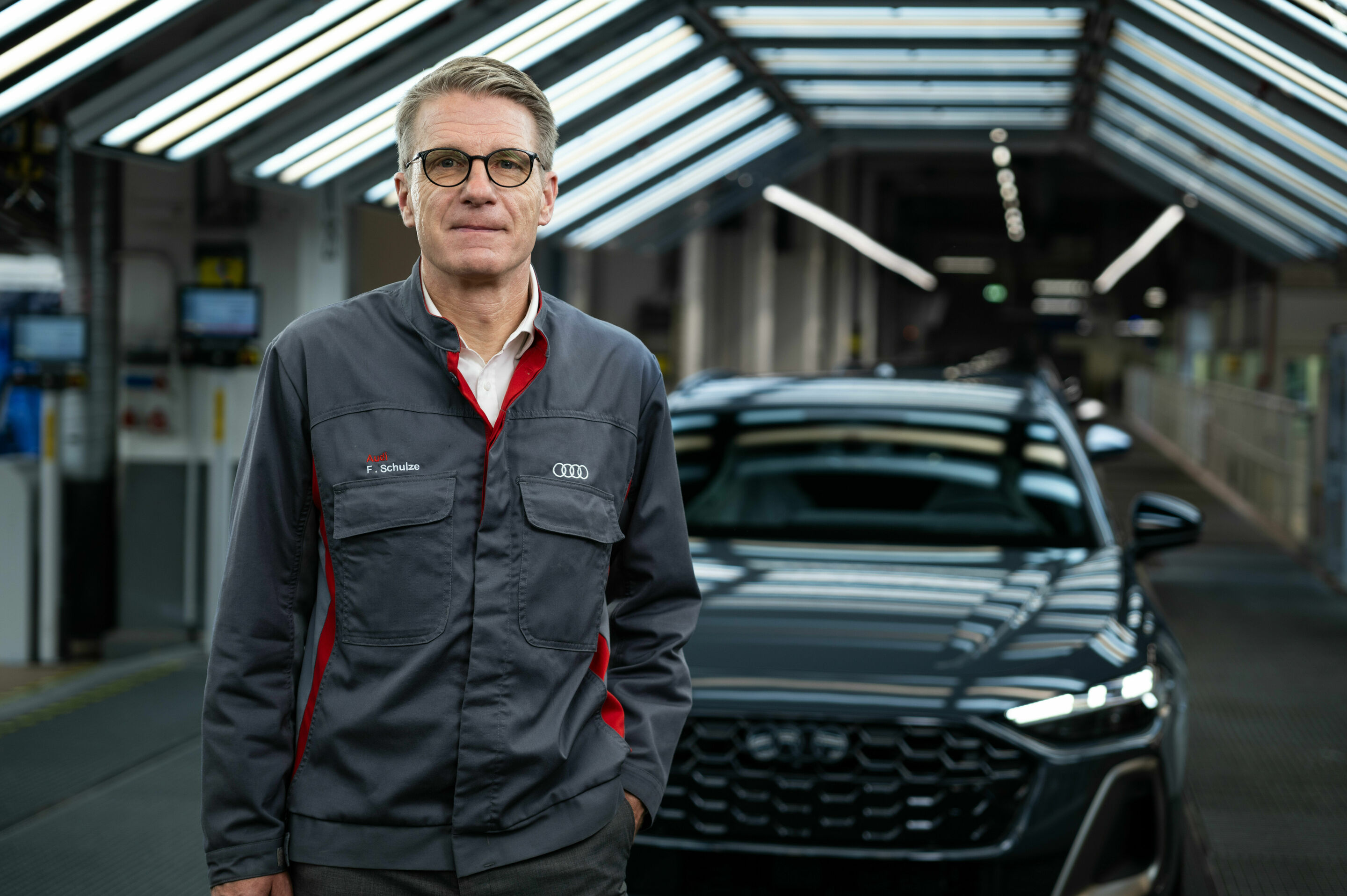 Audi A5 production at the Neckarsulm site