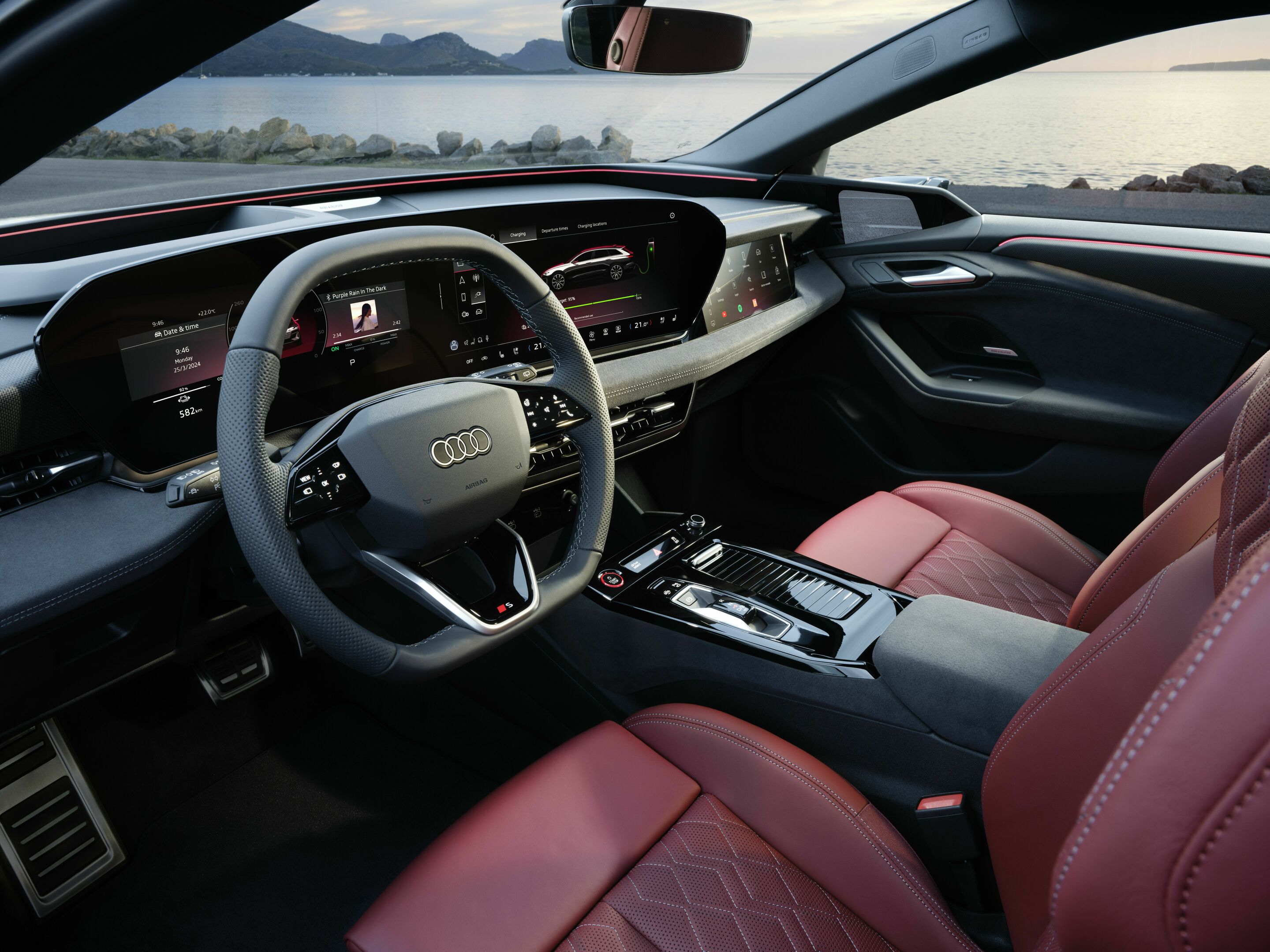 Audi S6 Avant e-tron - Interior