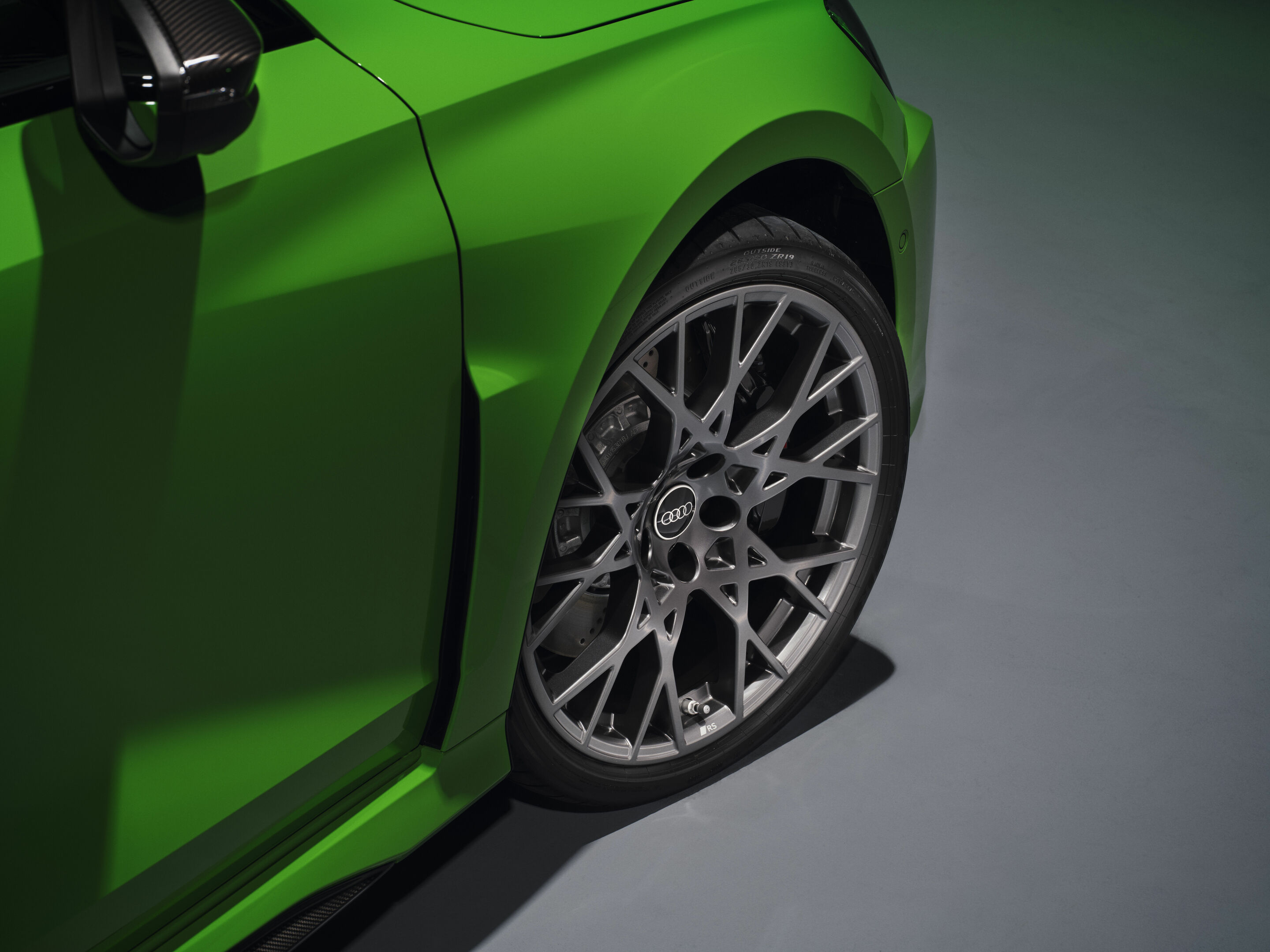 Audi RS 3 Sportback - Detail,
Colour: Kyalami green