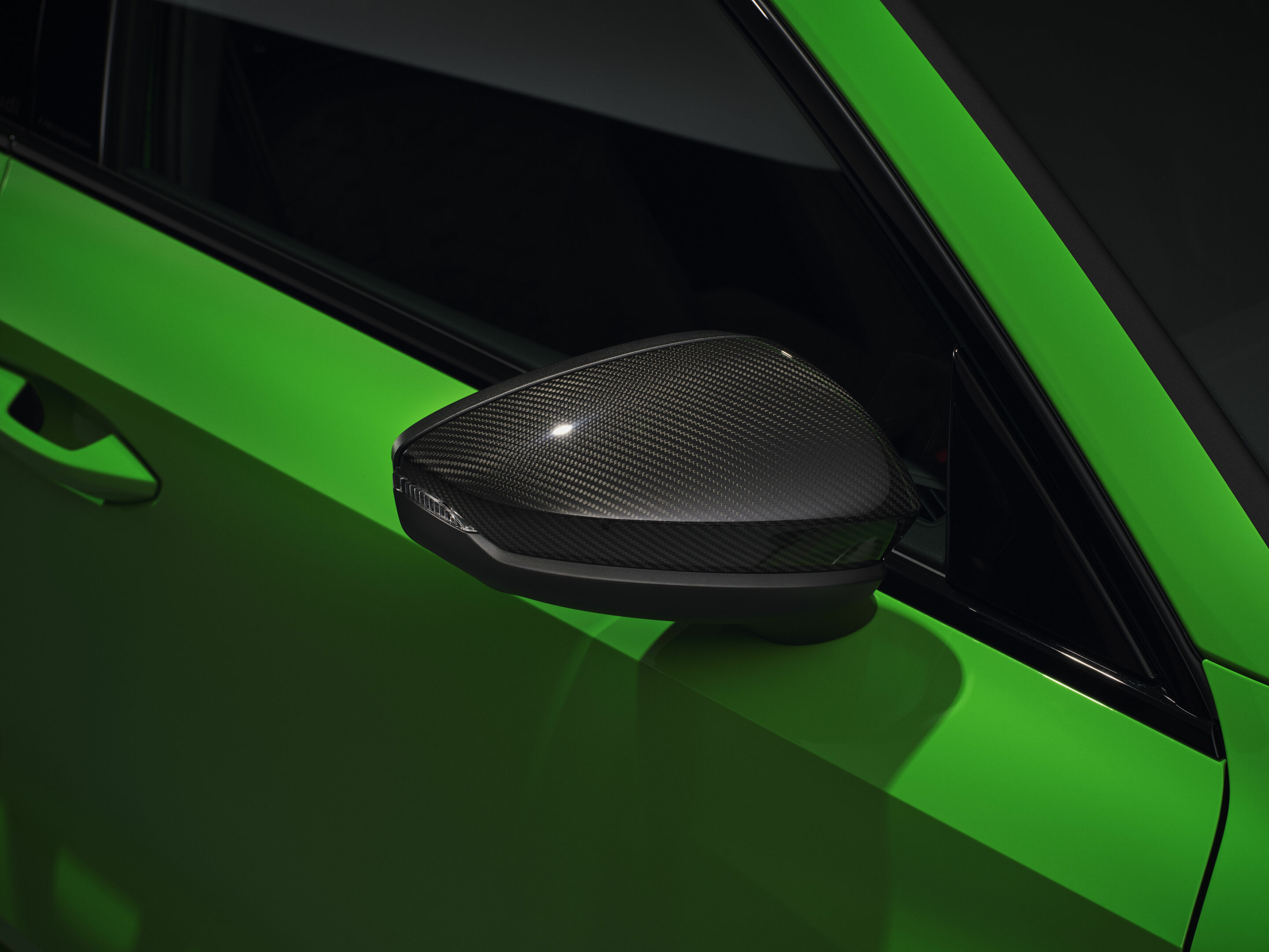 Audi RS 3 Sportback - Detail,
Farbe: Kyalamigrün