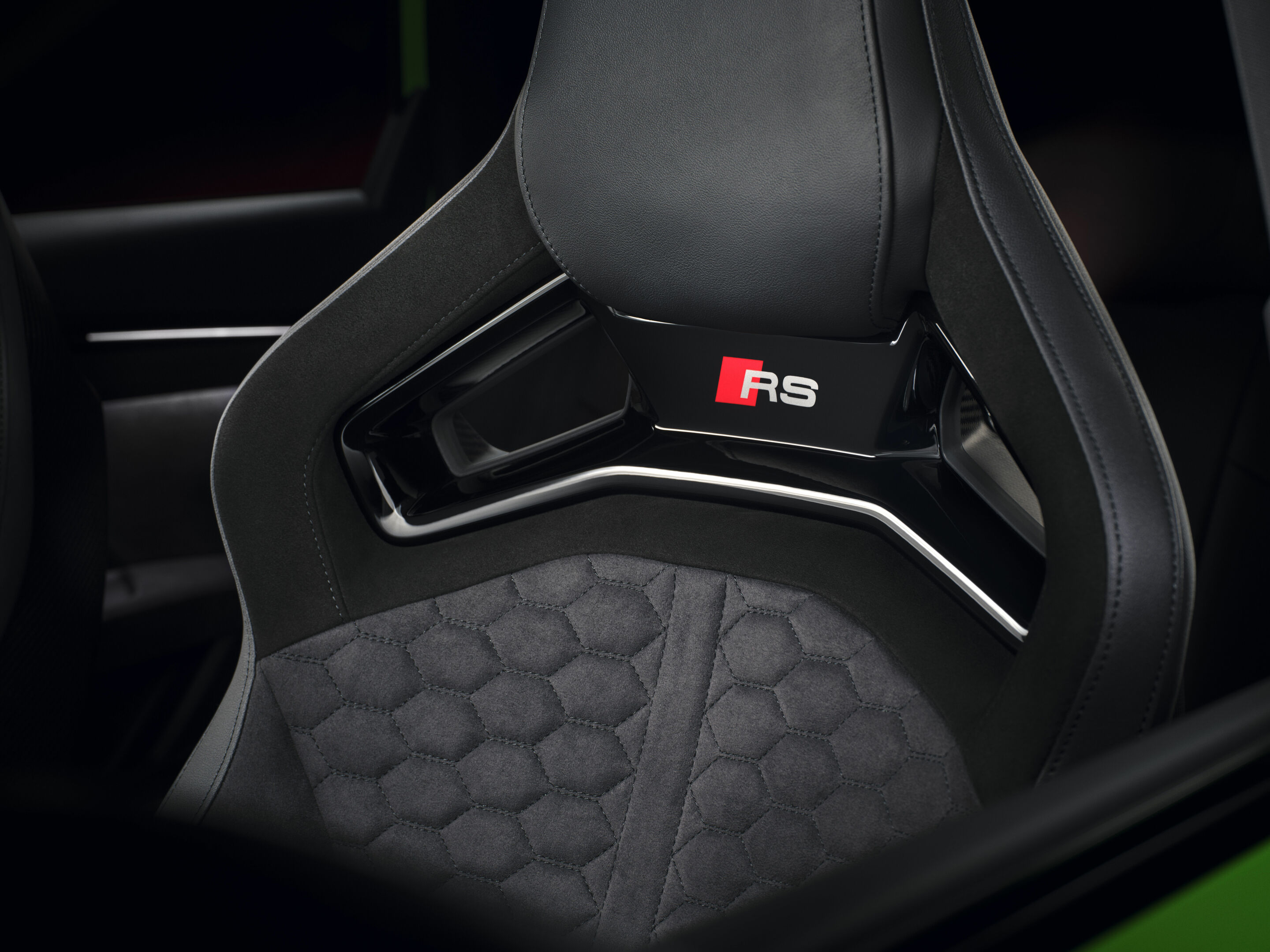 Audi RS 3 Sportback - Detail,
Farbe: Kyalamigrün