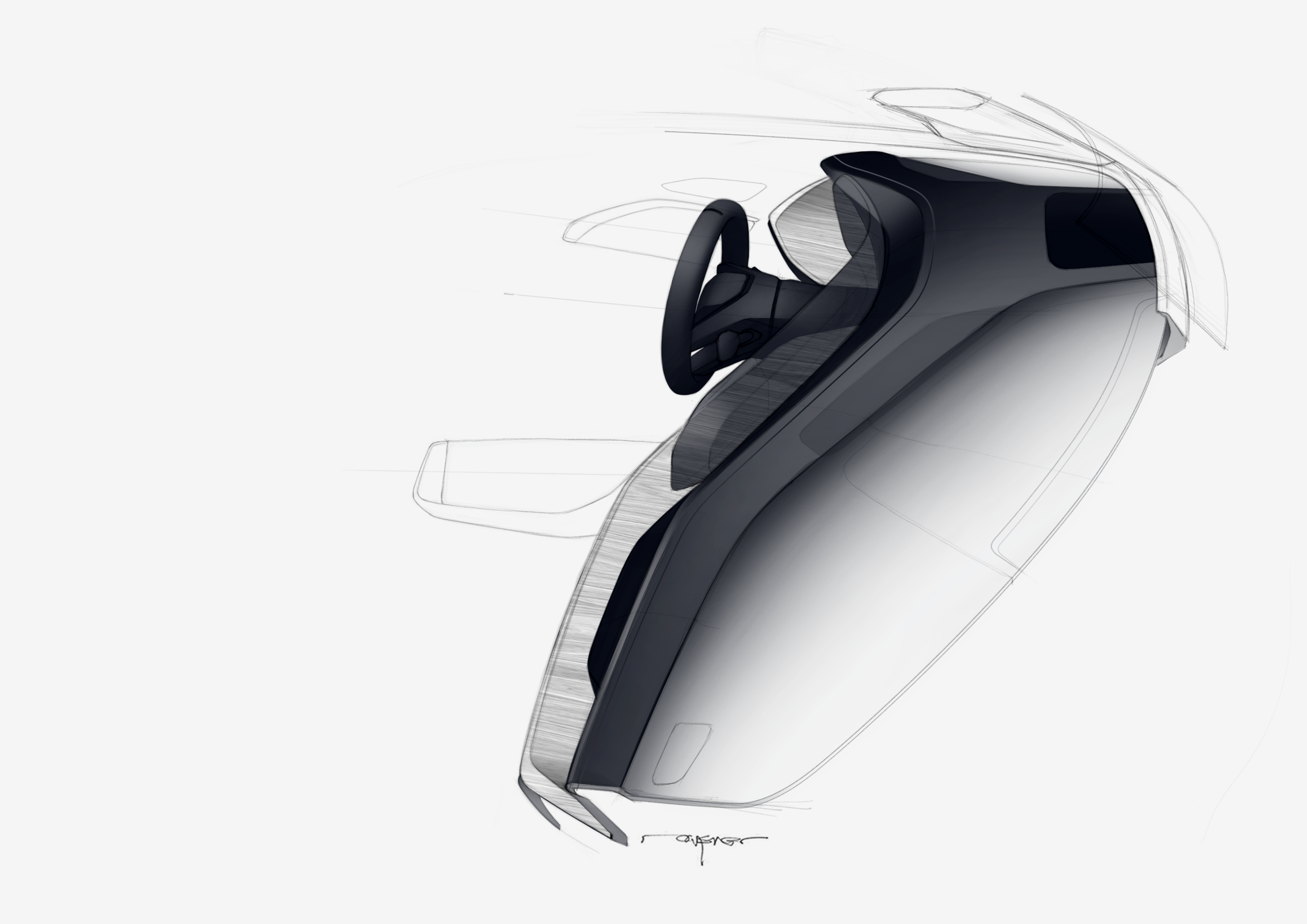 Skizze - Audi Q5 - Design Skizze