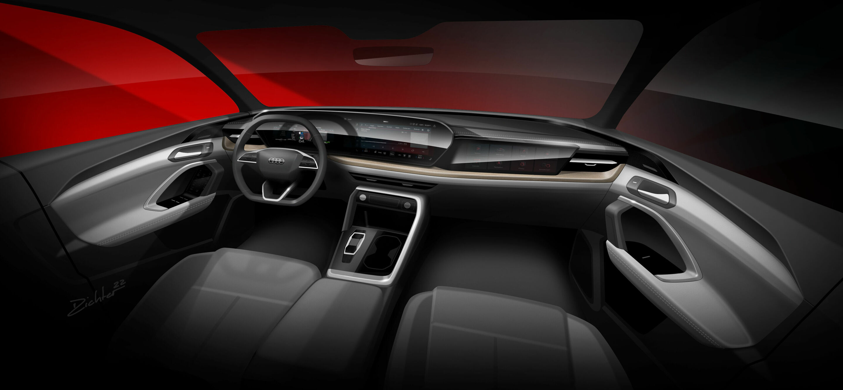 Skizze - Audi Q5 - Design Skizze