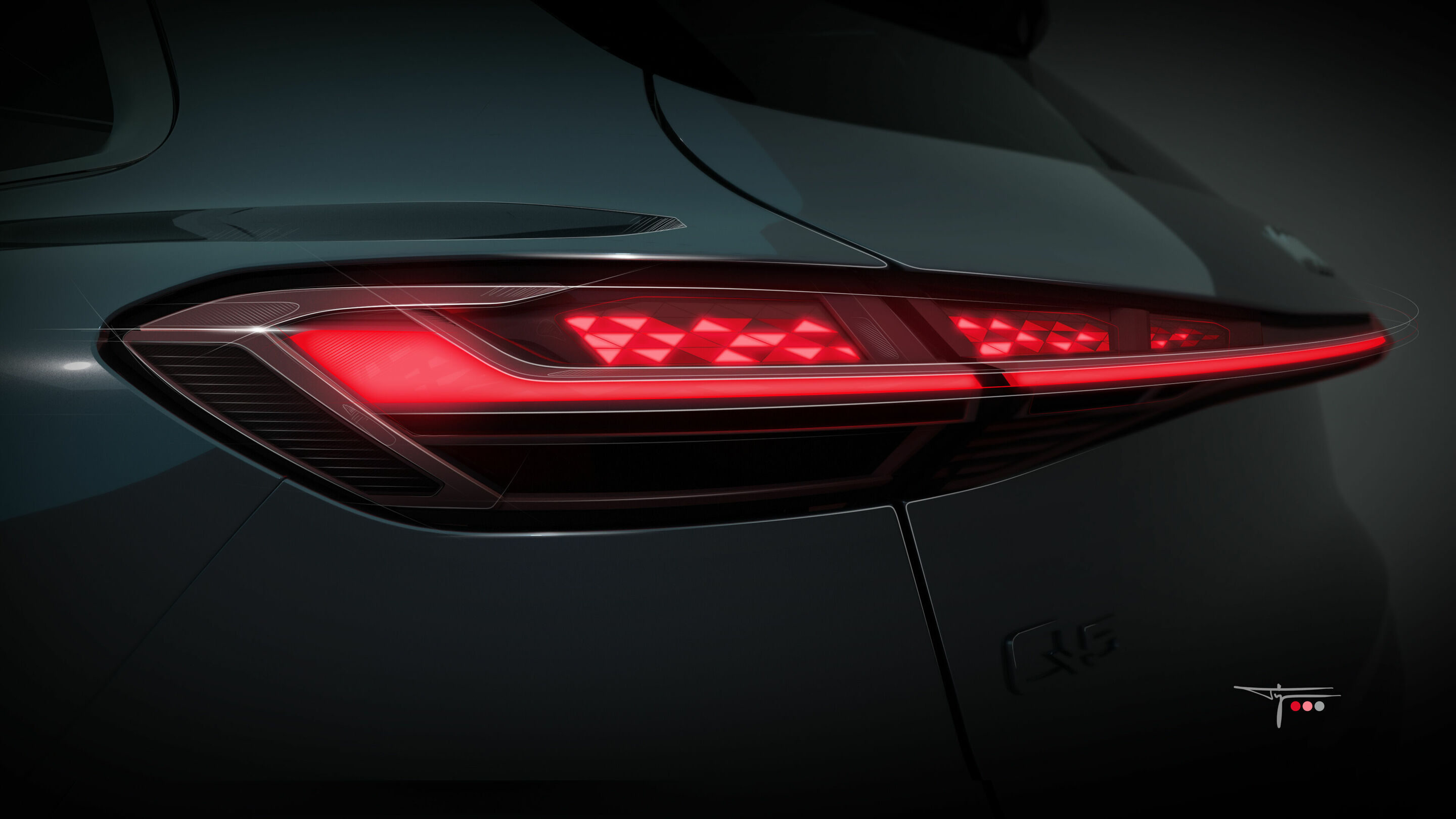 Skizze - Audi Q5 - Design Skizze