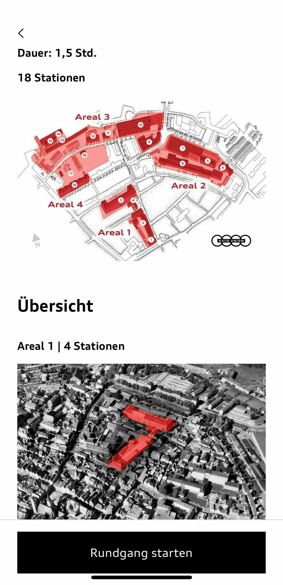 Jetzt auch in der Audi Tradition App: Stadtrundgang „Auf den Spuren der Auto Union in Ingolstadt“